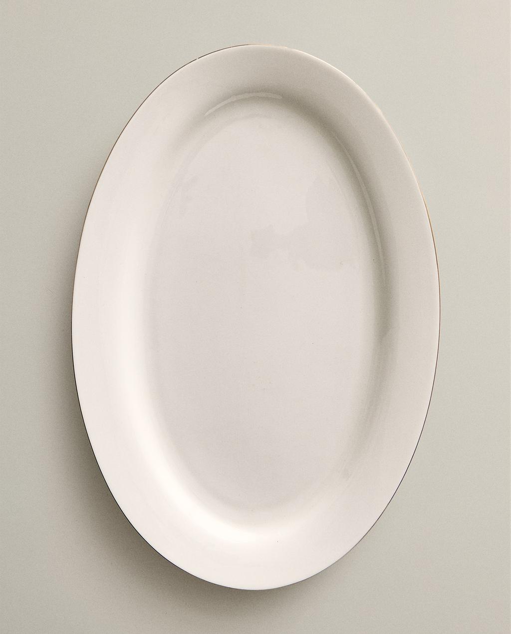 TRAVESSA OVAL BONE CHINA FIO TRAVESSA OVAL BONE CHINA FIO