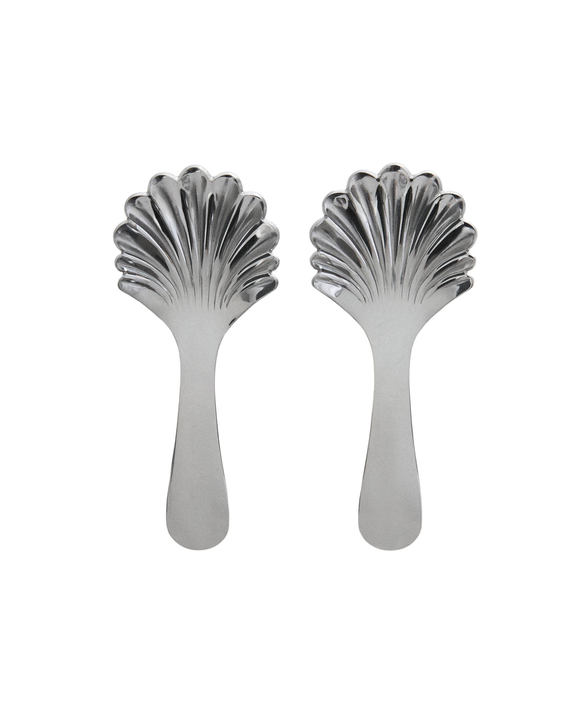 PACK OF STEEL SHELL DESSERT SPOONS product thumbnail 2