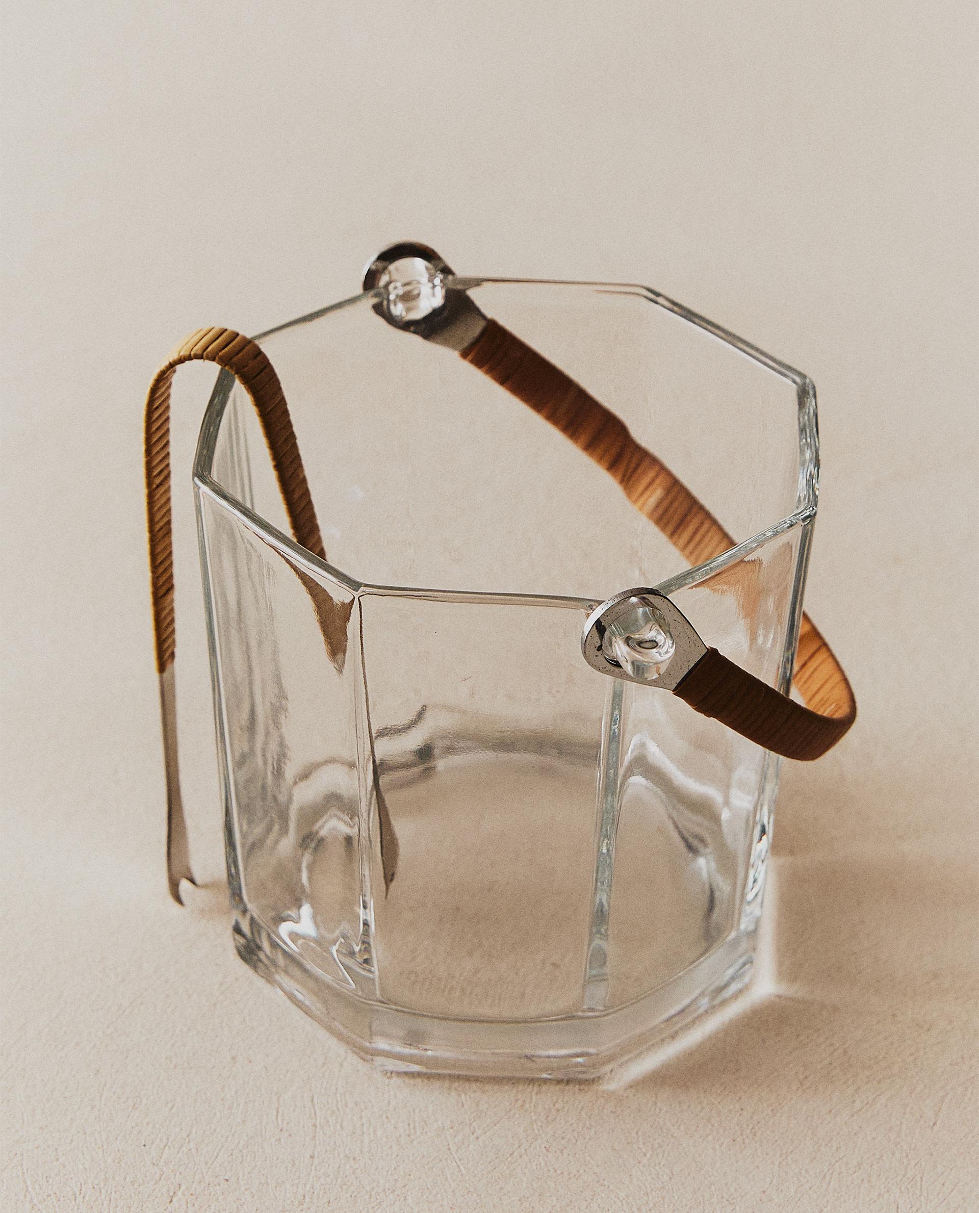 SET CUBITERA VIDRIO Y PINZAS SET CUBITERA VIDRIO Y PINZAS