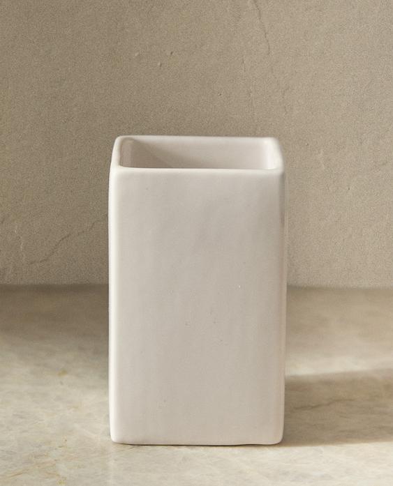 Vassoio Portaoggetti In Ceramica Bianca 22.5x9.5cm - Per Bagno, Profumi E Gioielli, Design Minimalista - Foto 9