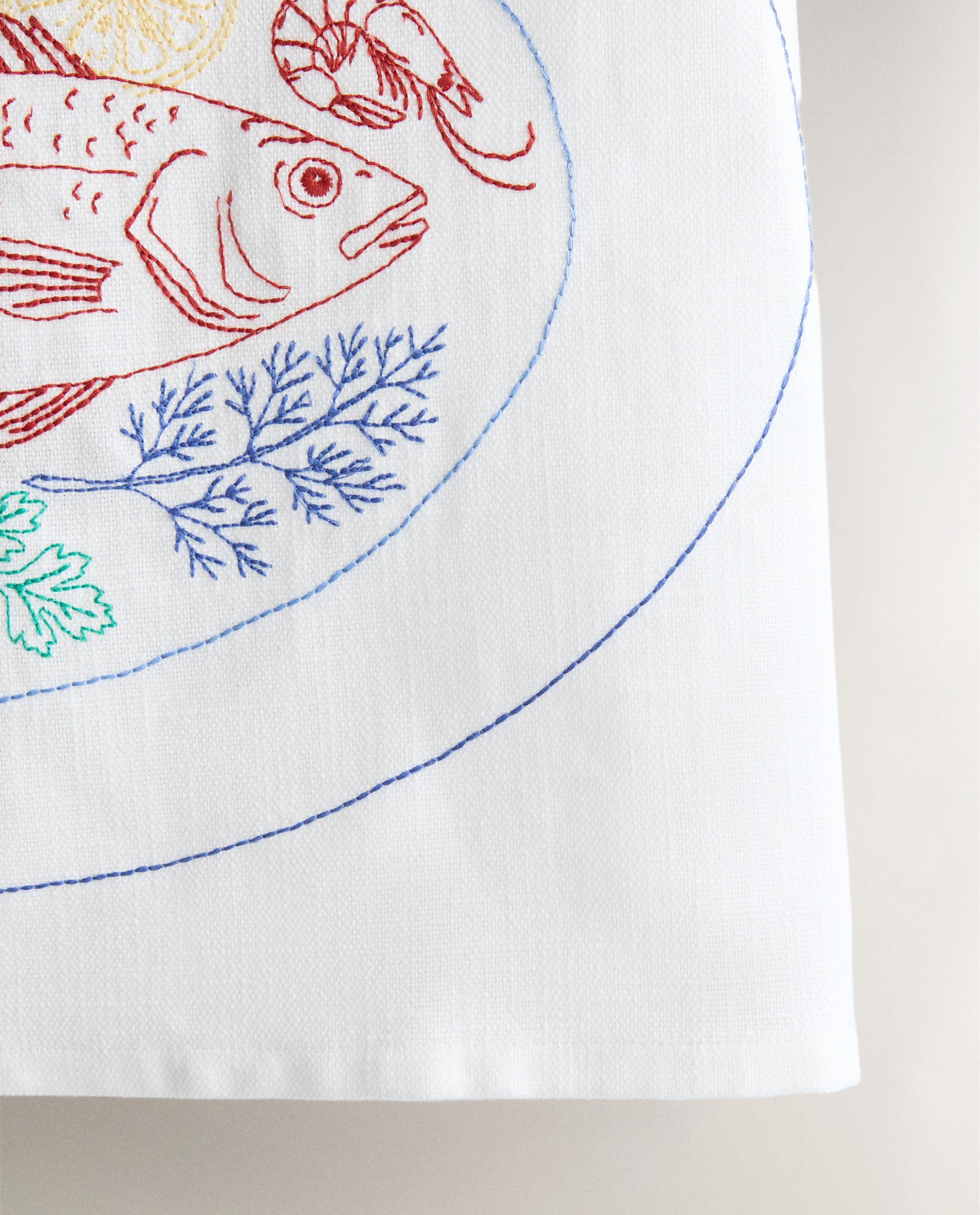 FISH COTTON APRON product thumbnail 4