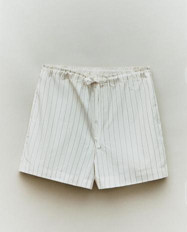 PANTALONI SCURȚI DUNGI