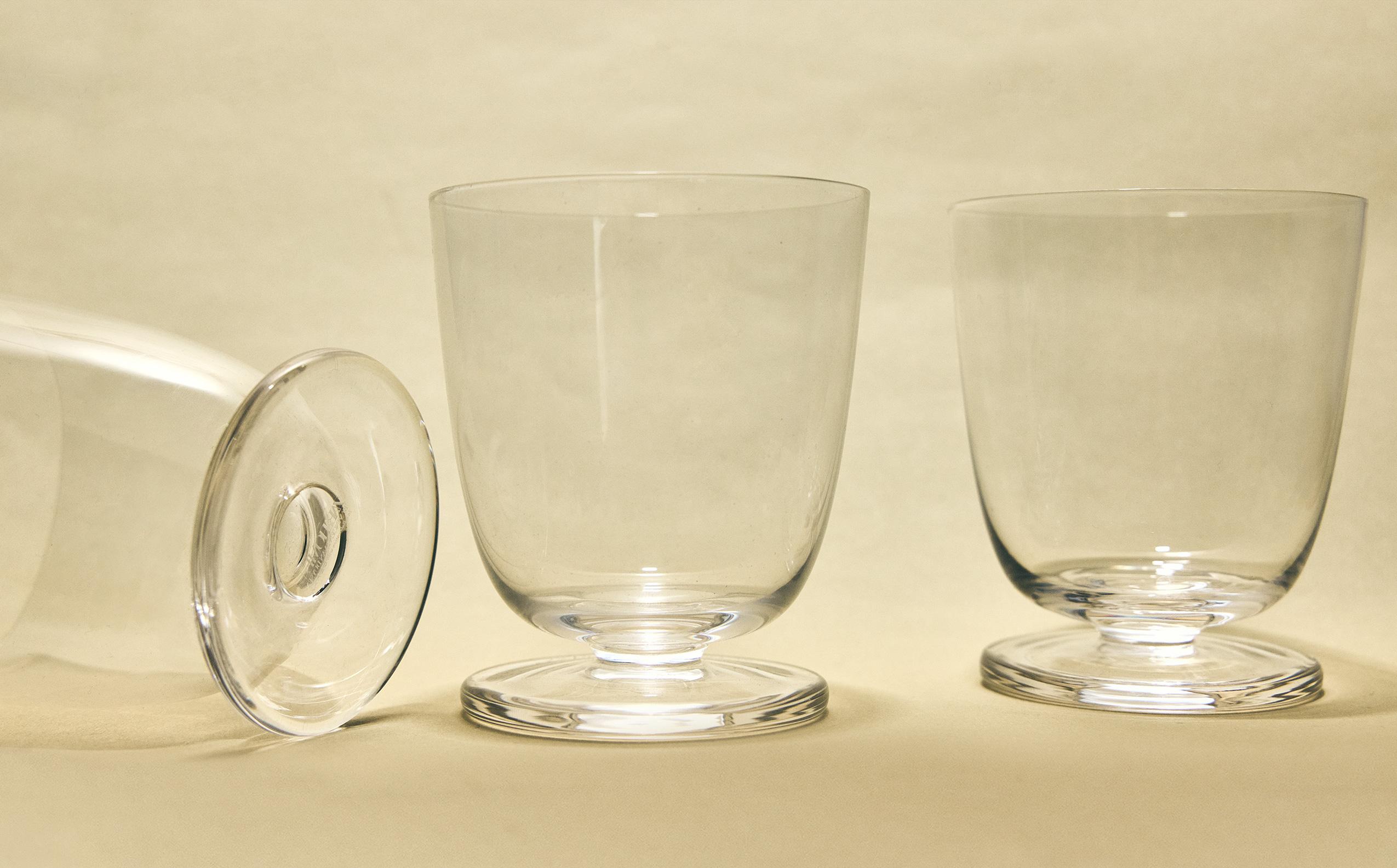 SET OF 2 - STEMMED GLASS M