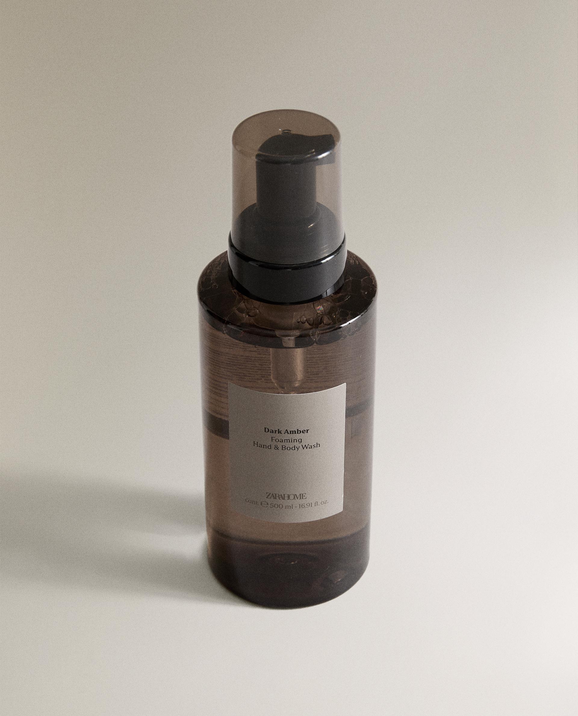 (500 ML) DARK AMBER FOAM LIQUID SOAP Zara Home Polska / Poland