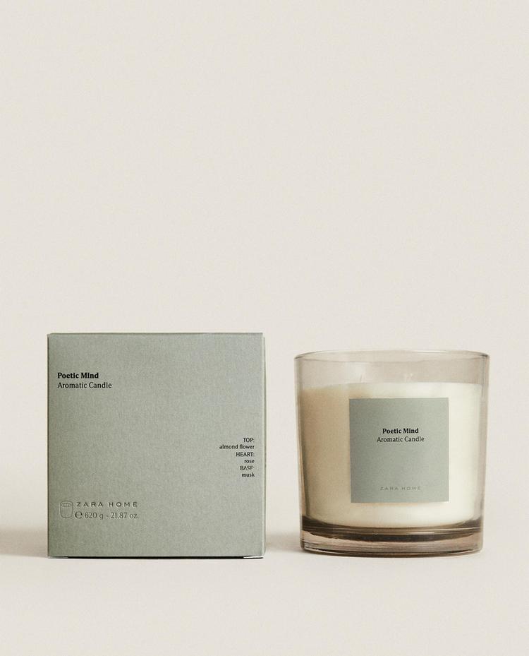 (620 G) POETIC MIND SCENTED CANDLE