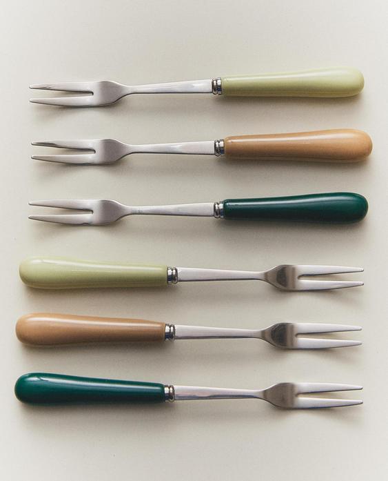 SET 6 PINCHITOS MANGO CERÁMICA