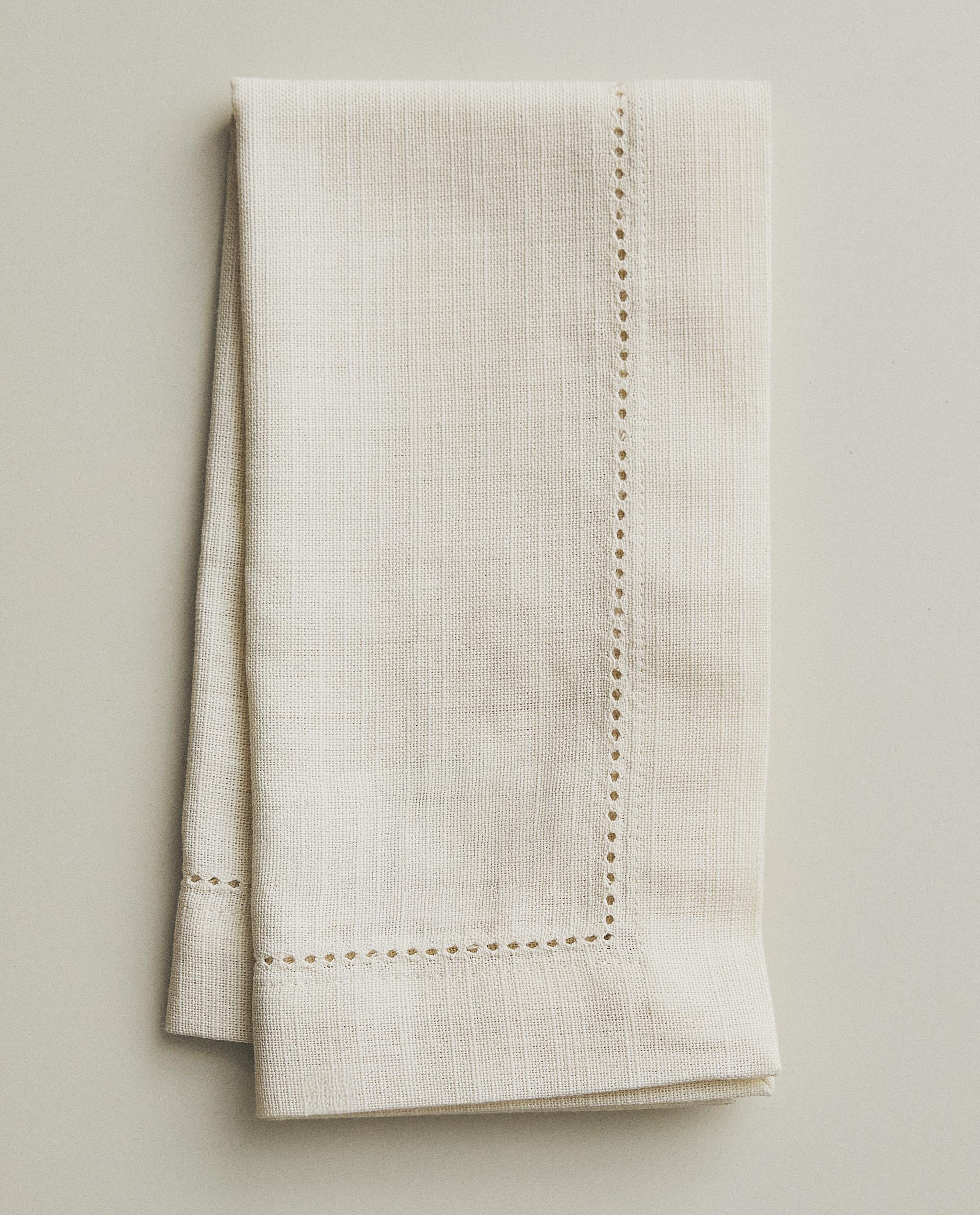 HEMSTITCHED COTTON NAPKIN product thumbnail 9
