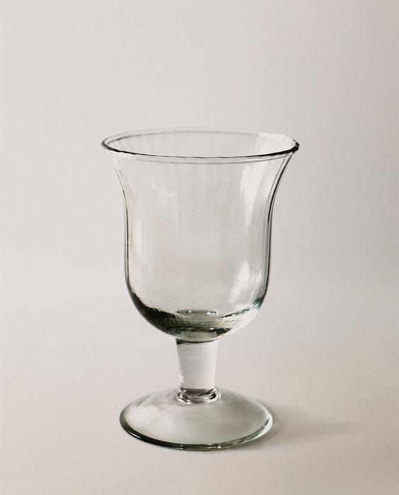 RAISED DESIGN GOBLET