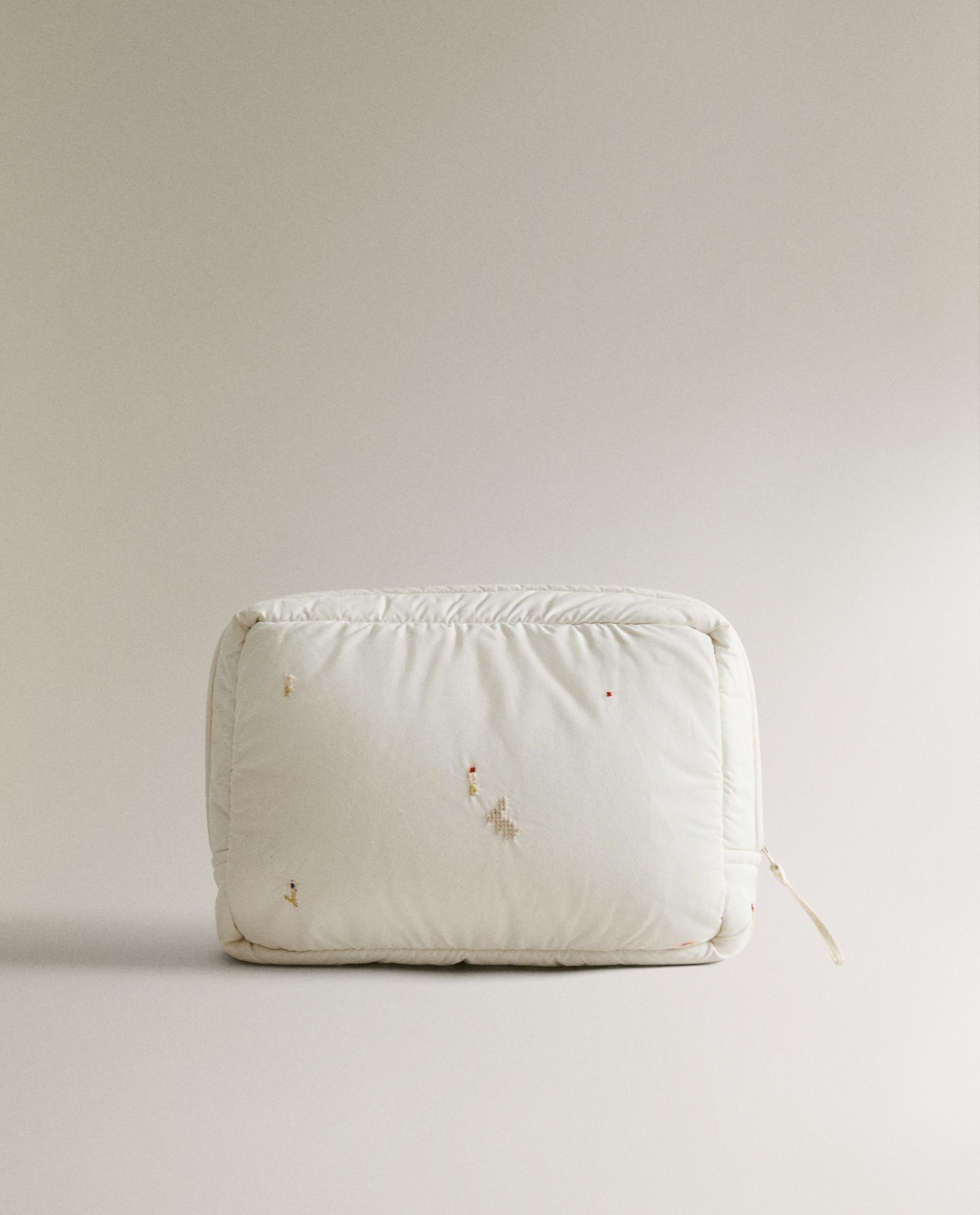 CHILDREN'S COTTON BUNNY TOILETRY BAG product thumbnail 5