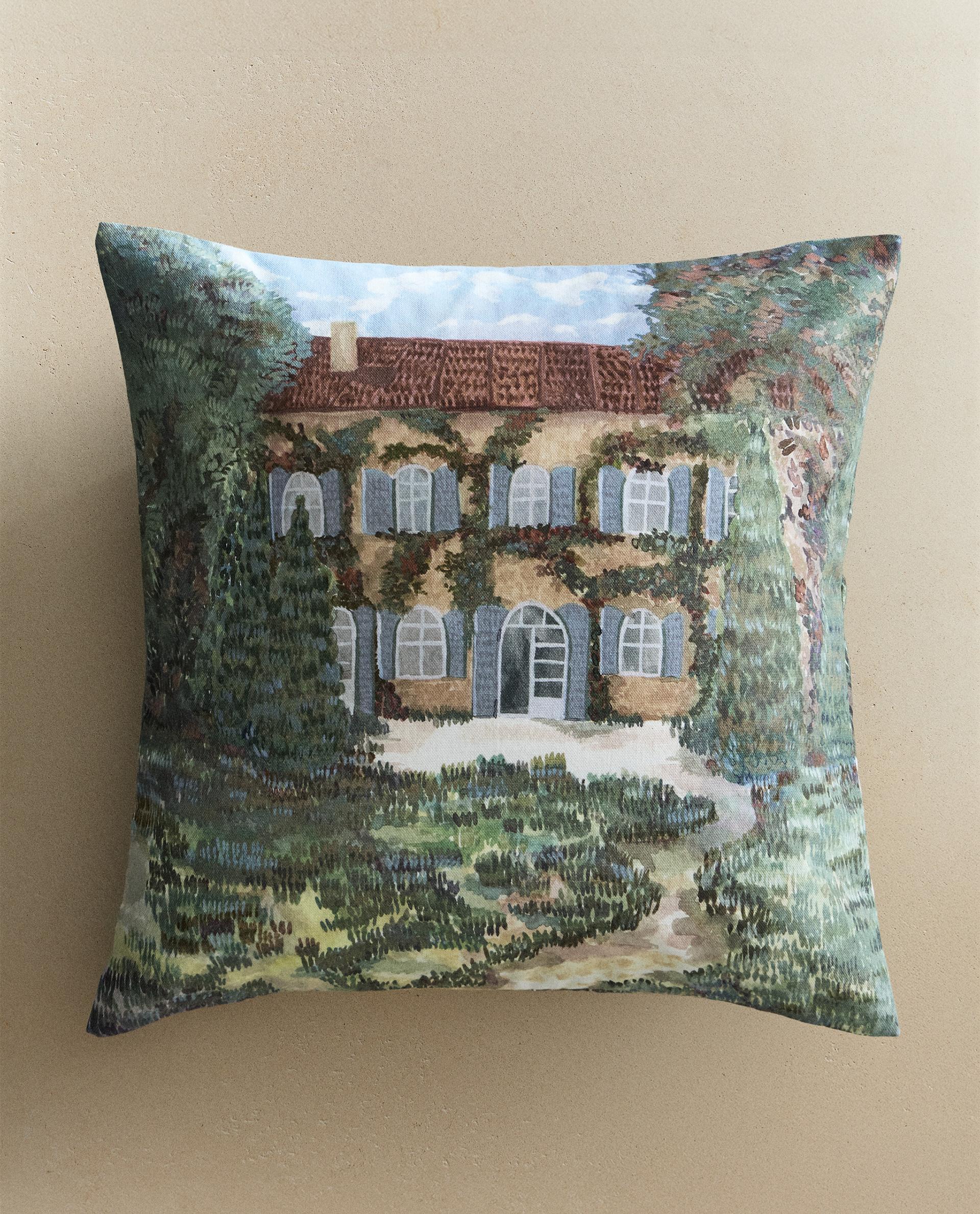 チェック柄クッションカバー | Zara Home 日本/Japan