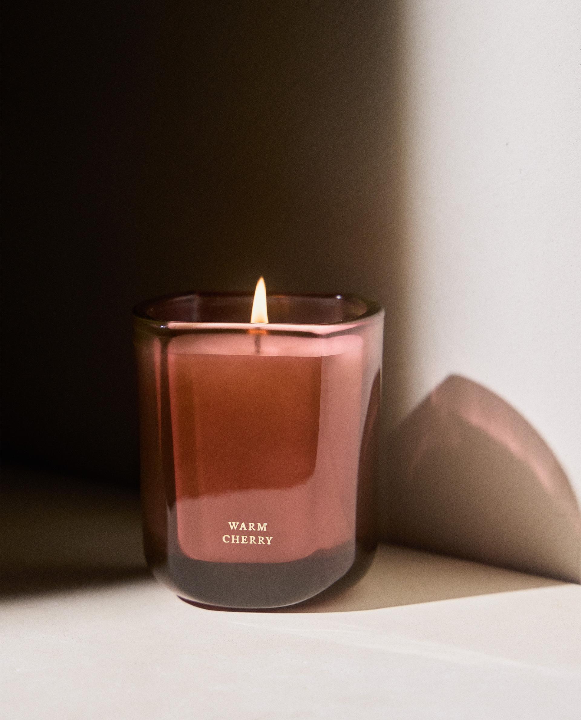 (220 G) WARM CHERRY SCENTED CANDLE product thumbnail 9