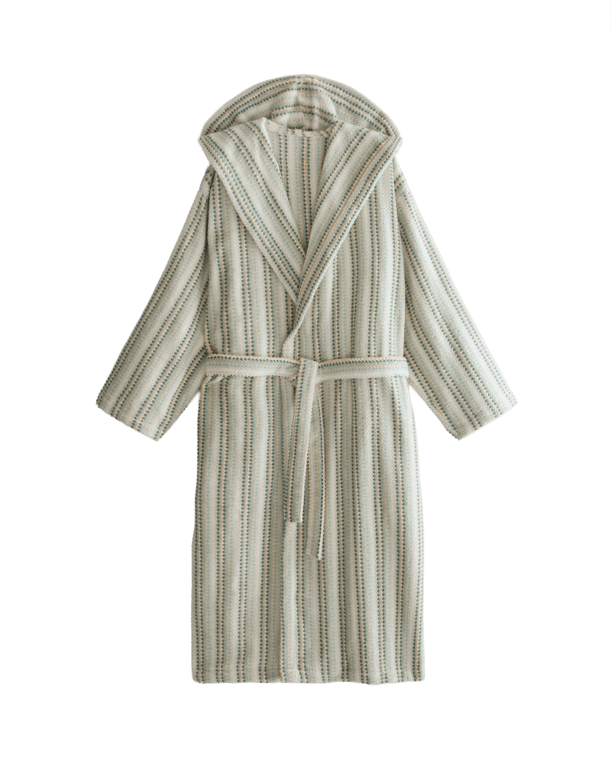 STRIPED HOODED BATHROBE product thumbnail 6