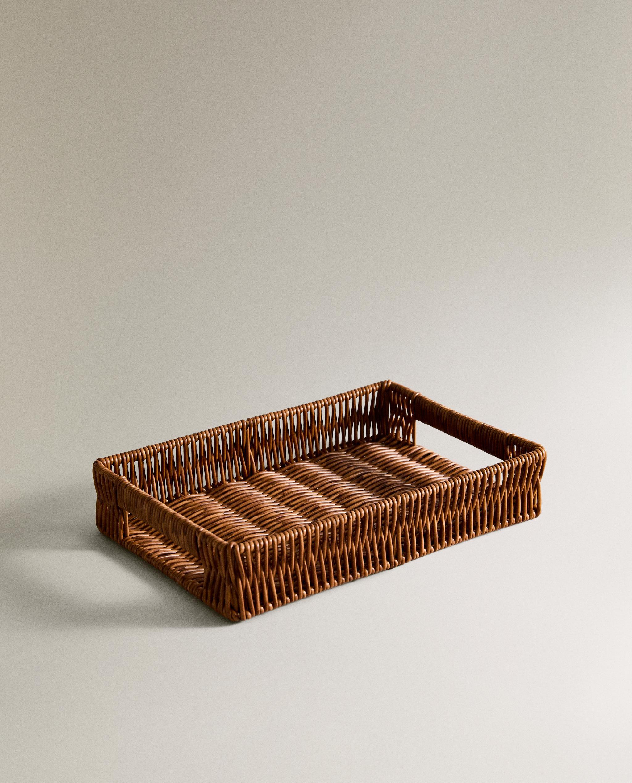 RECTANGULAR RECYCLED PLASTIC BASKET product thumbnail 3