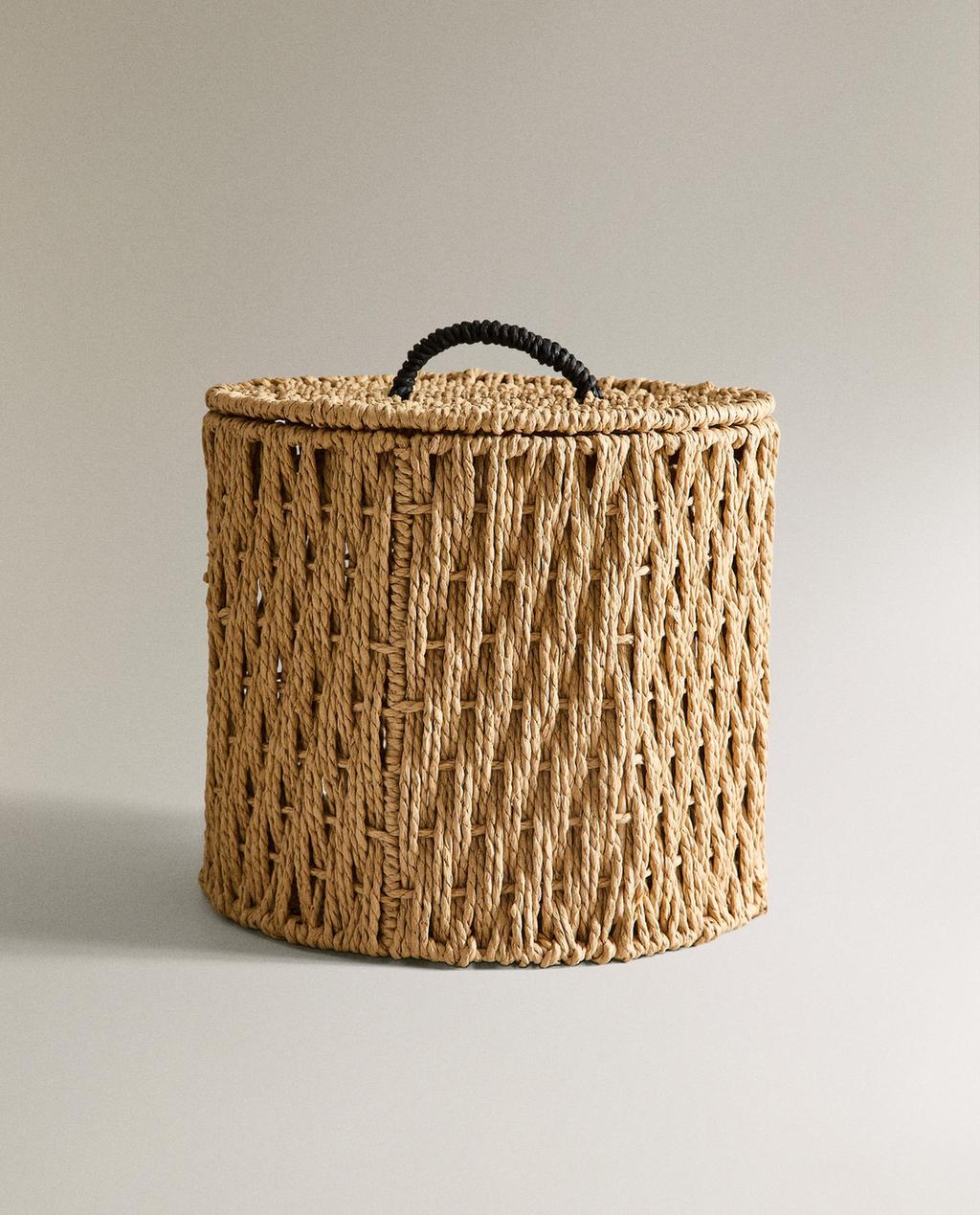 ROUND BASKET WITH LID ROUND BASKET WITH LID