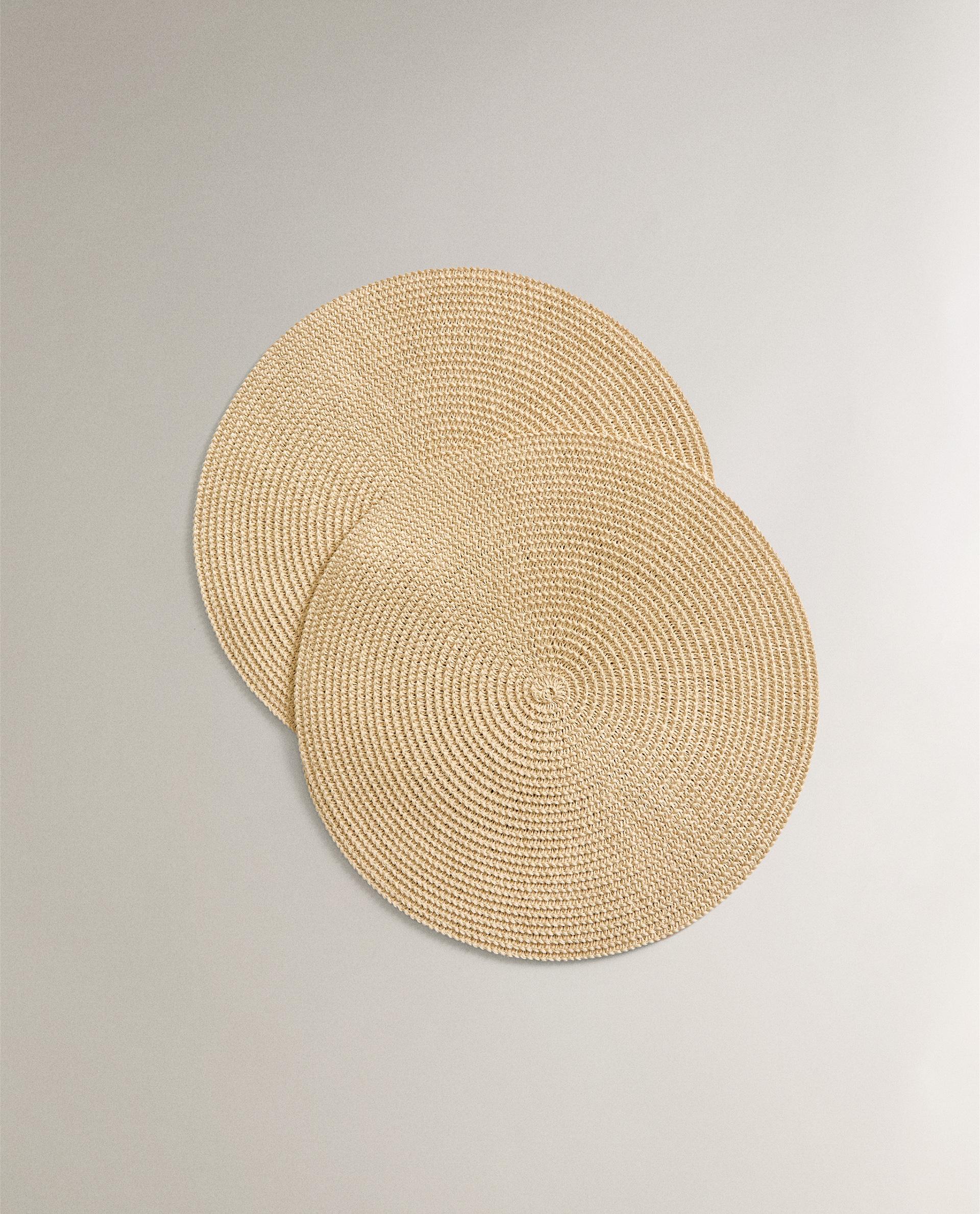 ペーパー編みランチョンマット（2枚セット） | Zara Home 日本/Japan