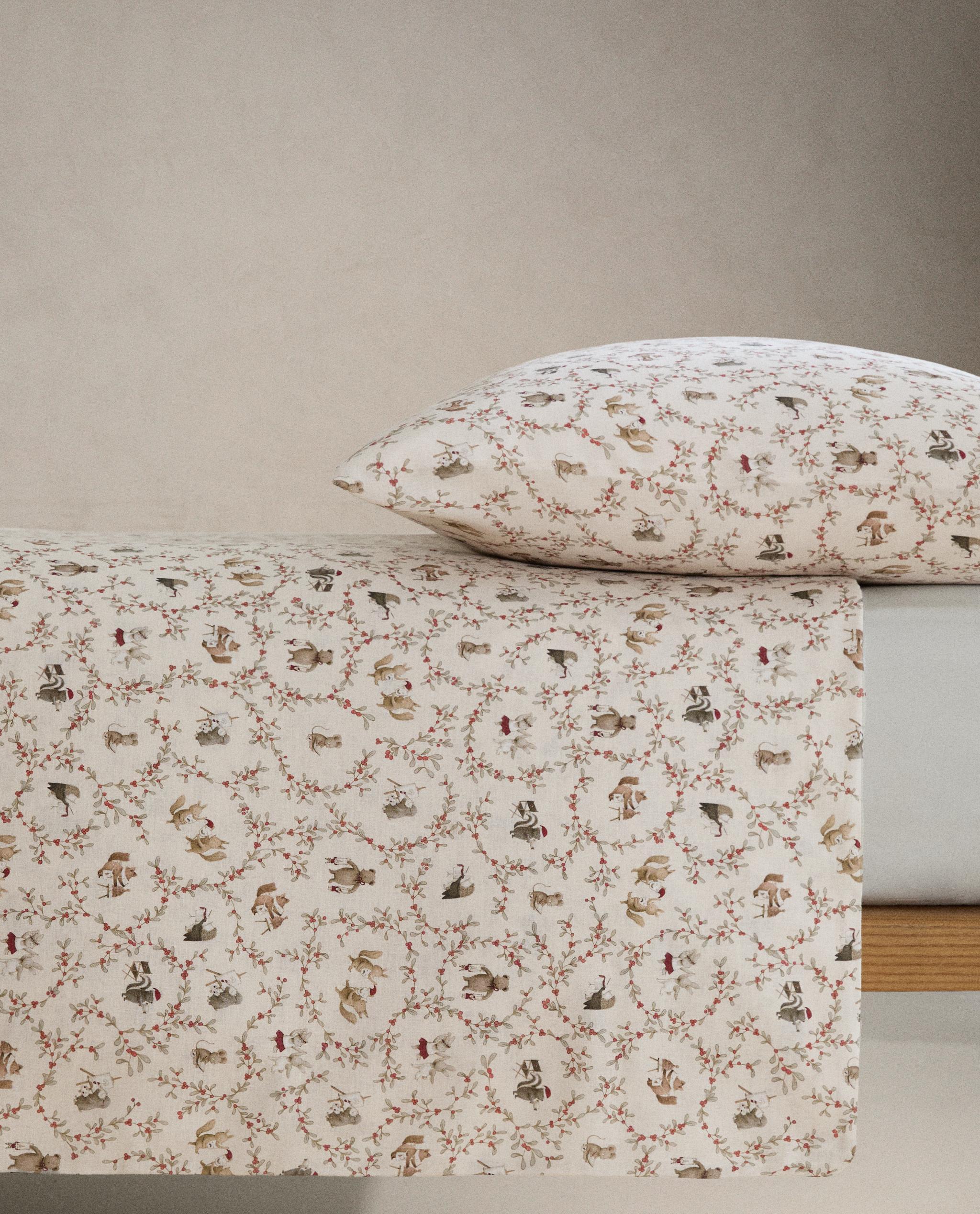 キッズ クリスマスアニマル 掛け布団カバー | Zara Home 日本/Japan