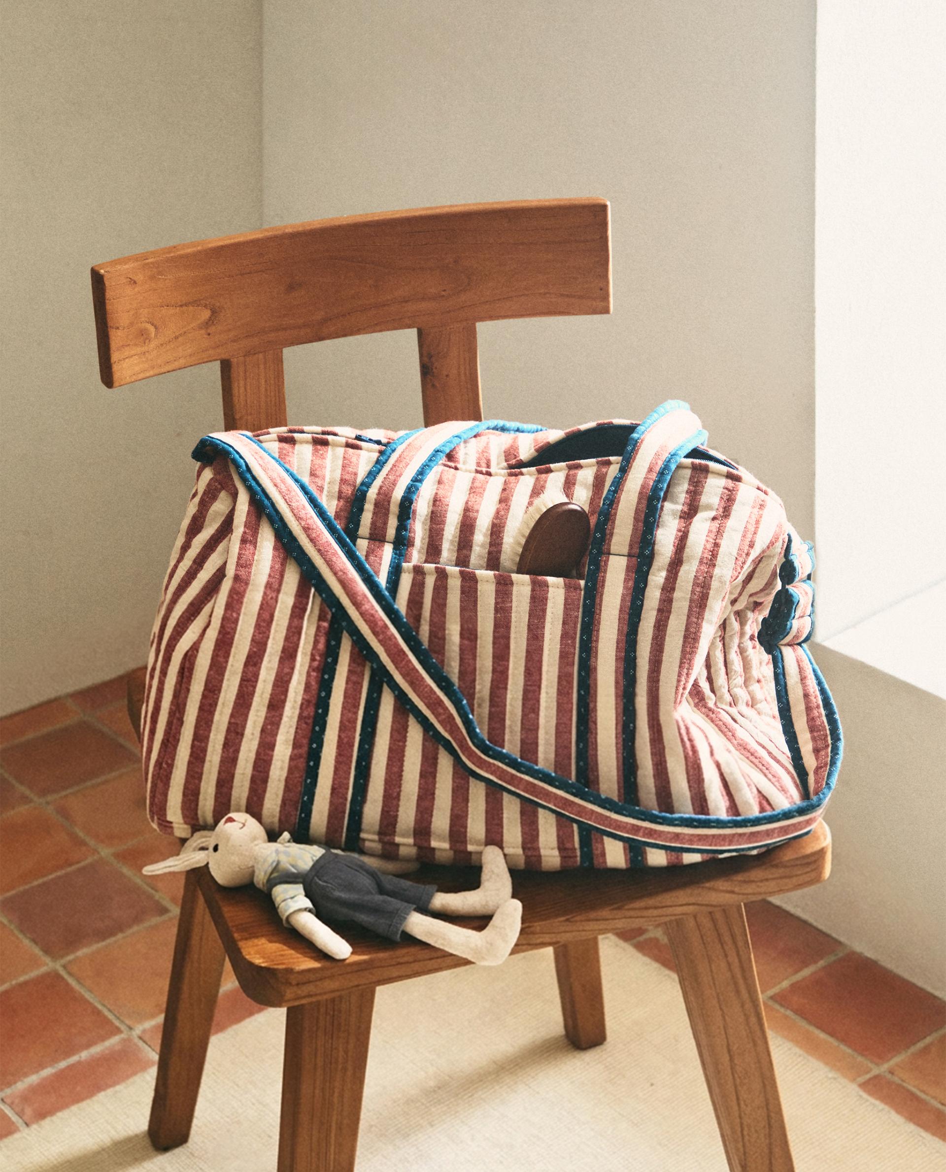 STRIPED MATERNITY BAG product thumbnail 11
