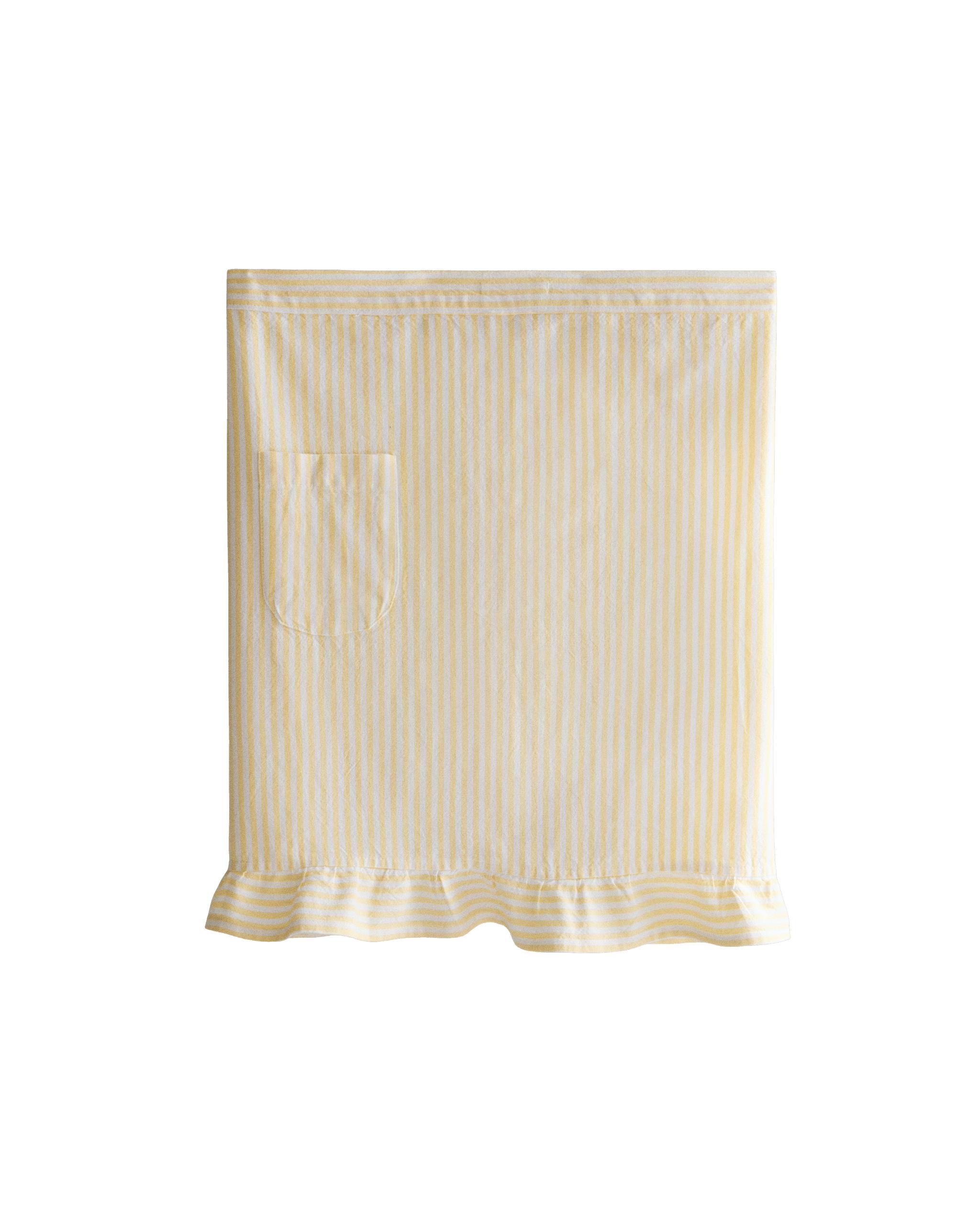 STRIPED APRON WITH RUFFLE TRIM product thumbnail 4