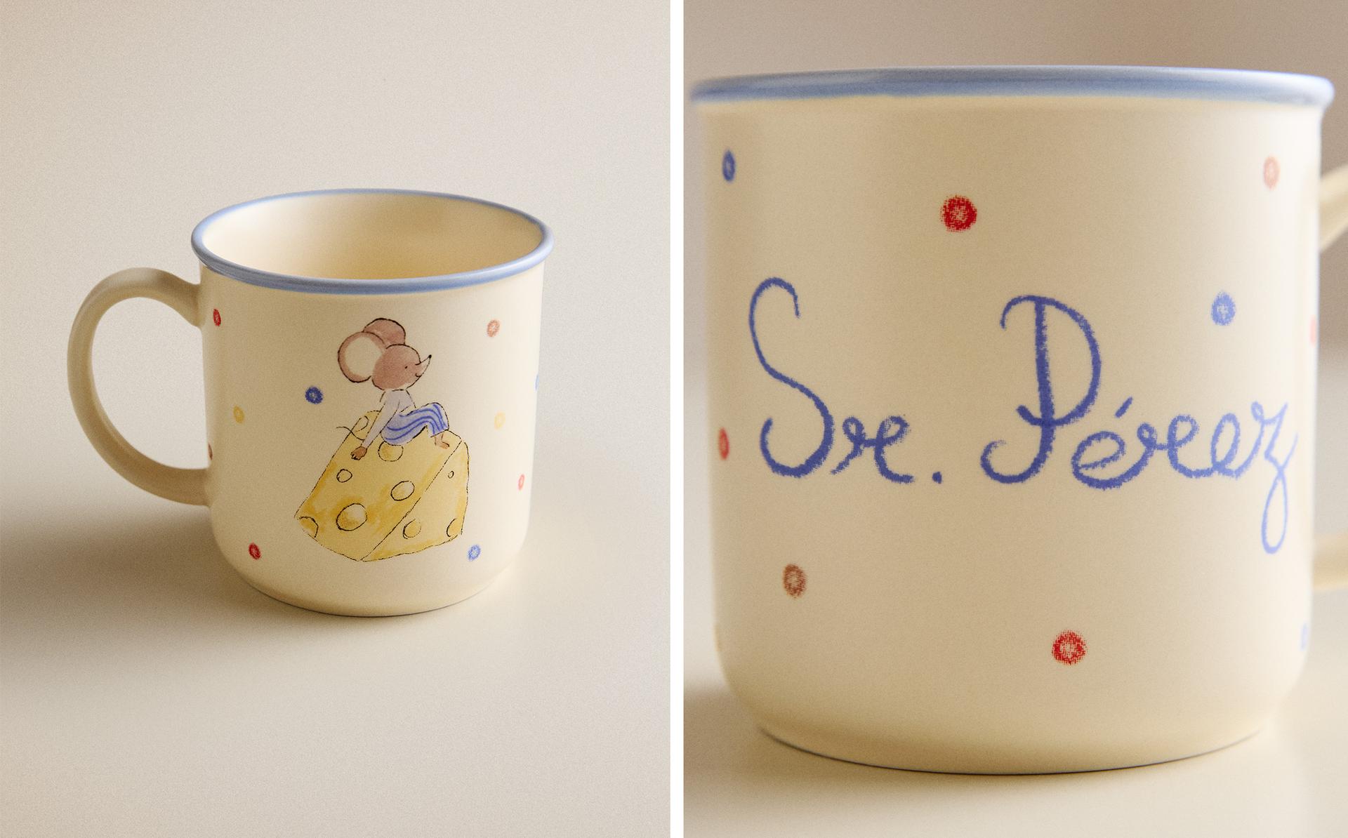 TASSE EN CÉRAMIQUE ENFANT SOURIS TASSE EN CÉRAMIQUE ENFANT SOURIS