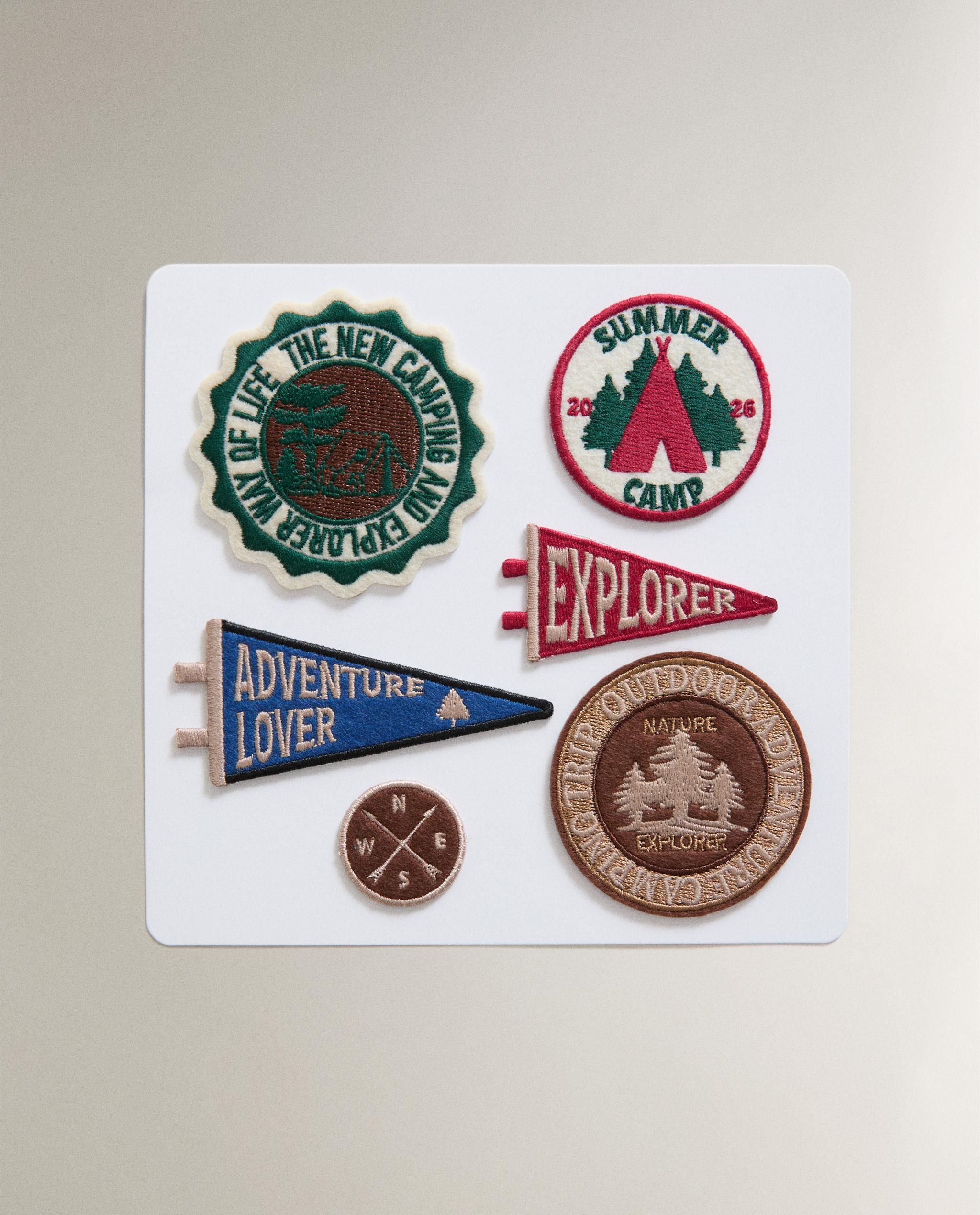 SET OF CAMPING PATCHES (SET OF 6) product thumbnail 7