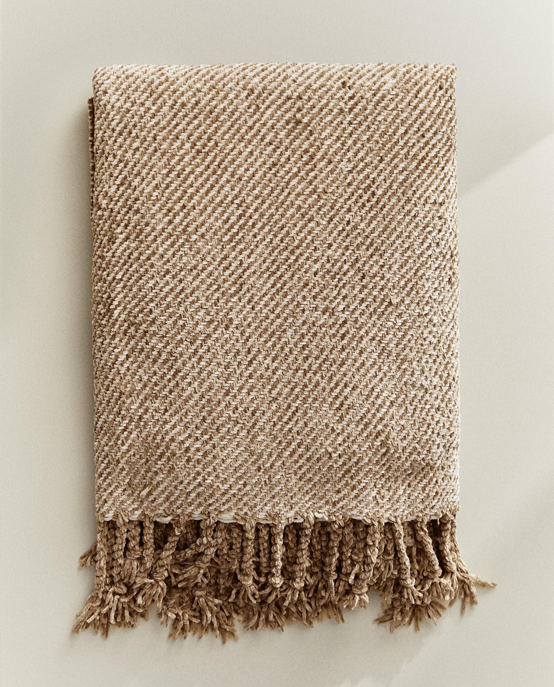 レオパード コットン ブランケット | Zara Home 日本/Japan
