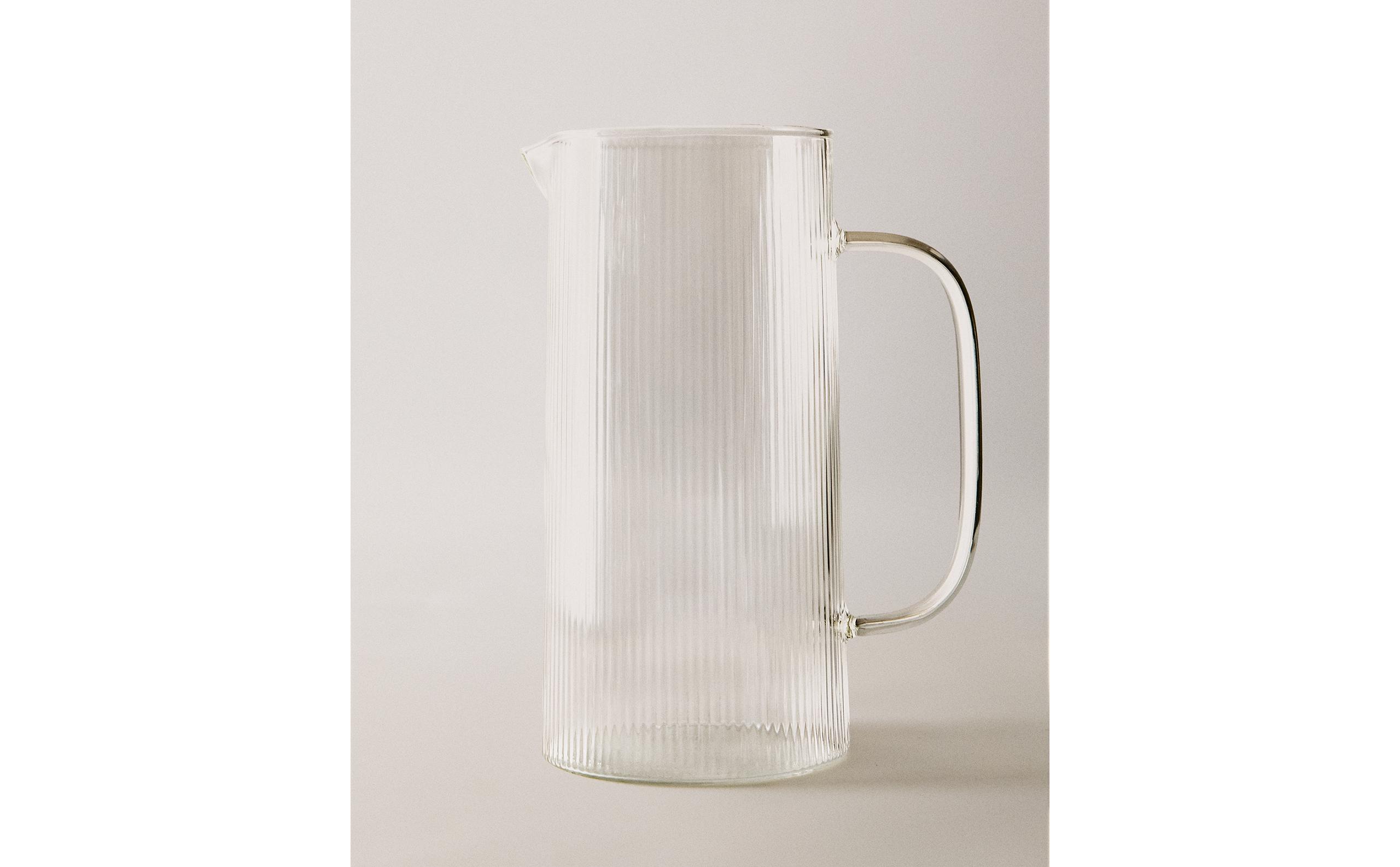 BOROSILICATE JUG WITH LINE DESIGN product thumbnail 4