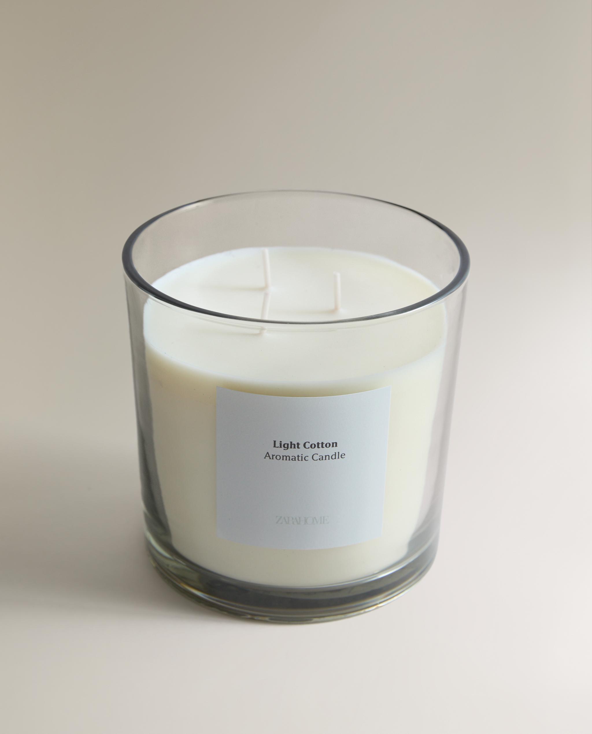 (620 G) LIGHT COTTON SCENTED CANDLE product thumbnail 3