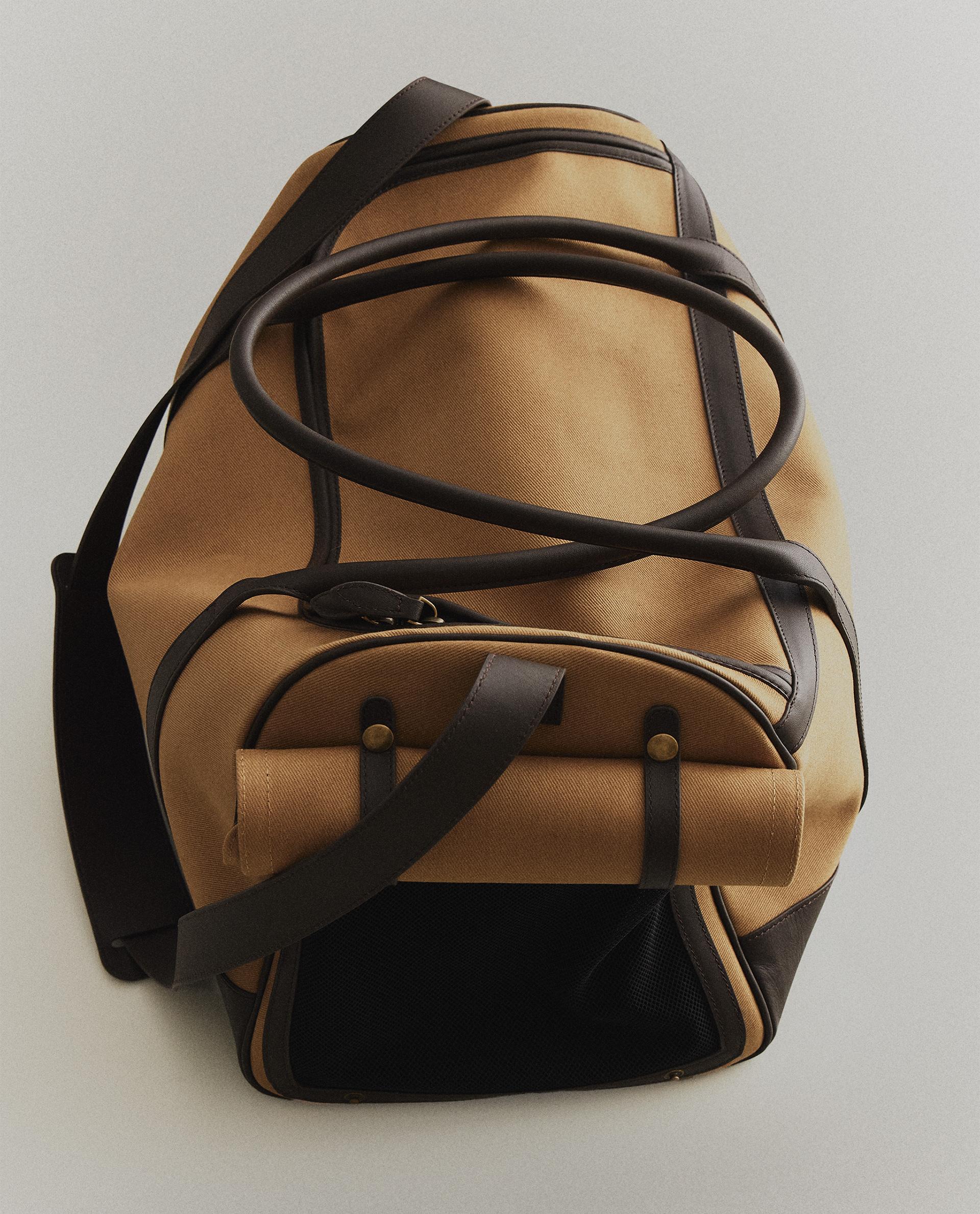 LEATHER PET CARRIER LEATHER PET CARRIER