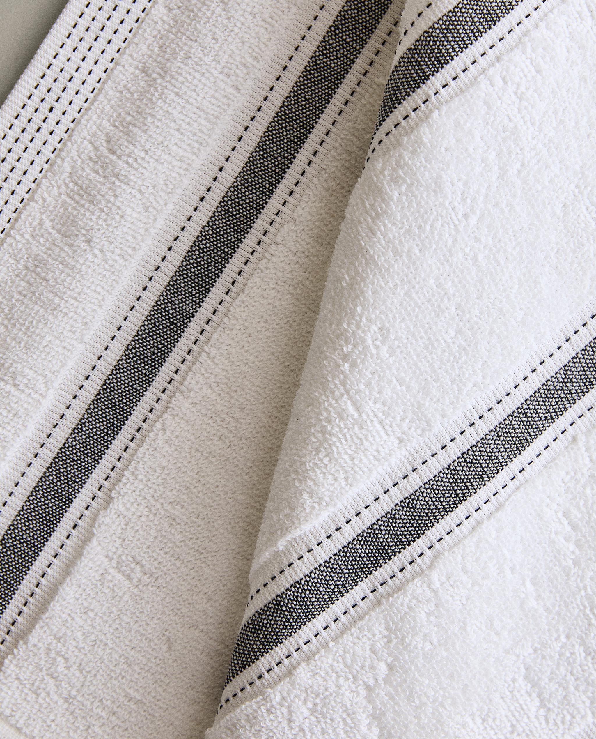 STRIPED COTTON TERRY TEA TOWEL product thumbnail 6