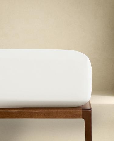 DRAP-HOUSSE PERCALE DE COTON | 40 CM DE HAUT (500 FILS)