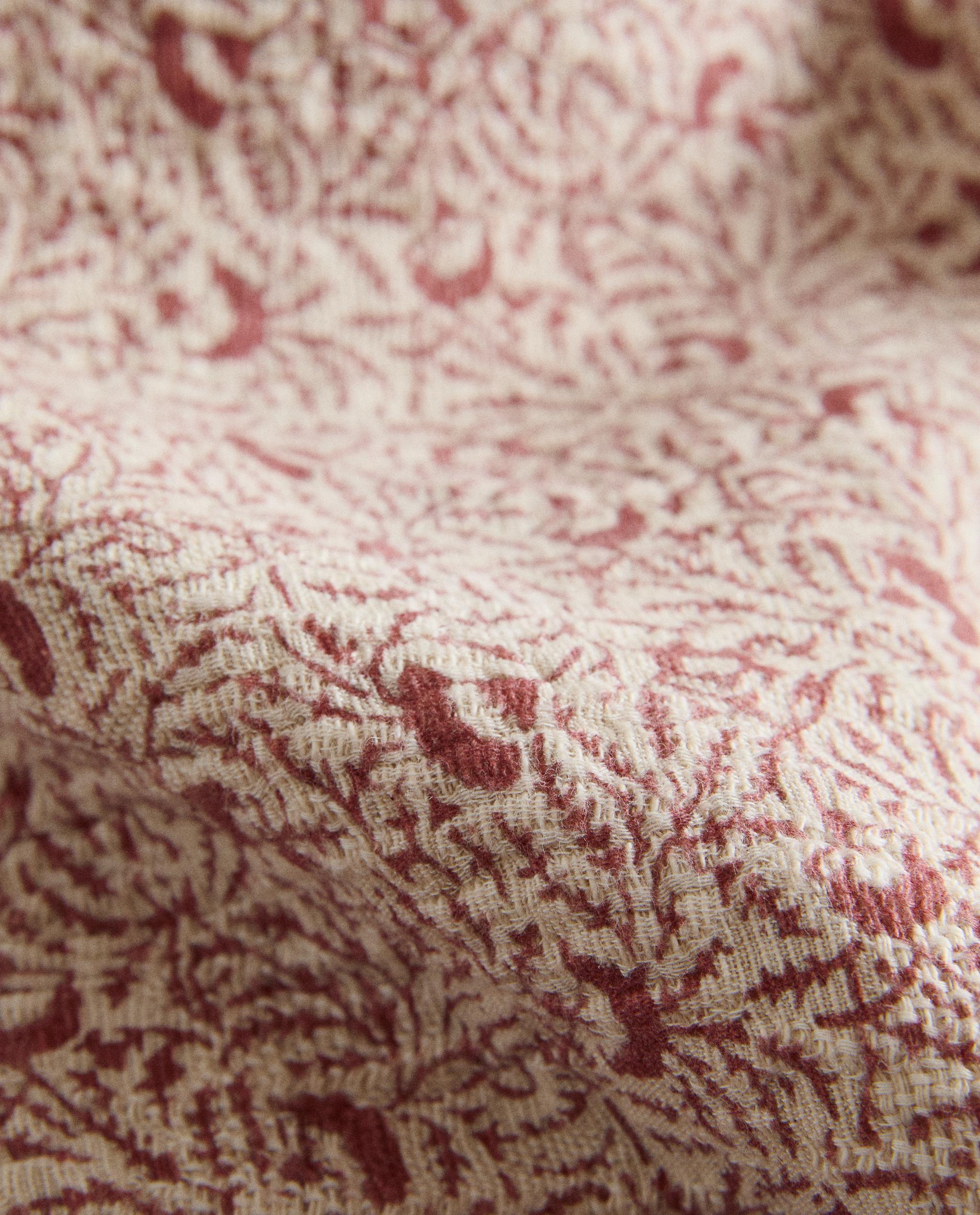 BRANCH PRINT COTTON AND LINEN BEDSPREAD product thumbnail 3