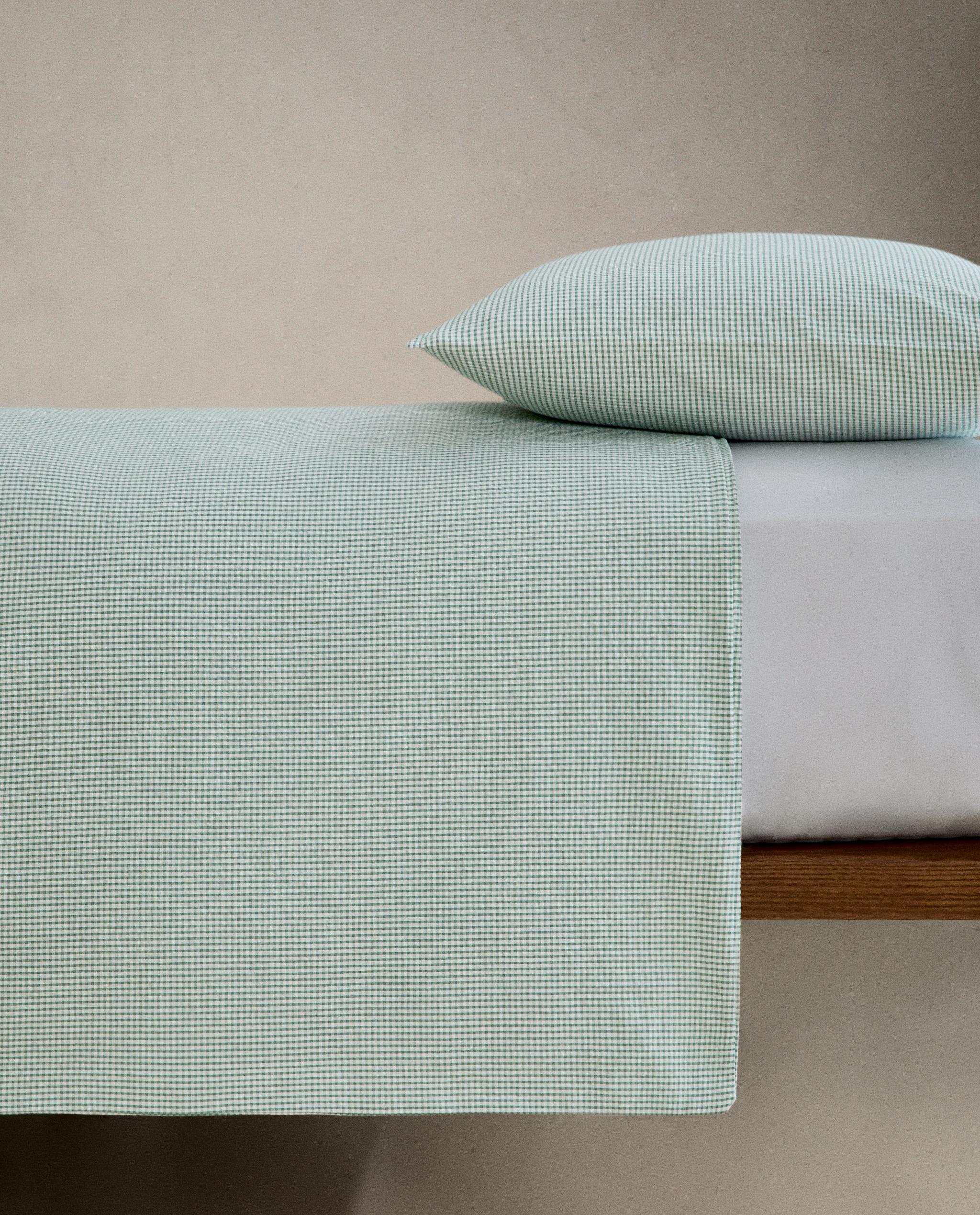 CHECK SEERSUCKER DUVET COVER product thumbnail 9