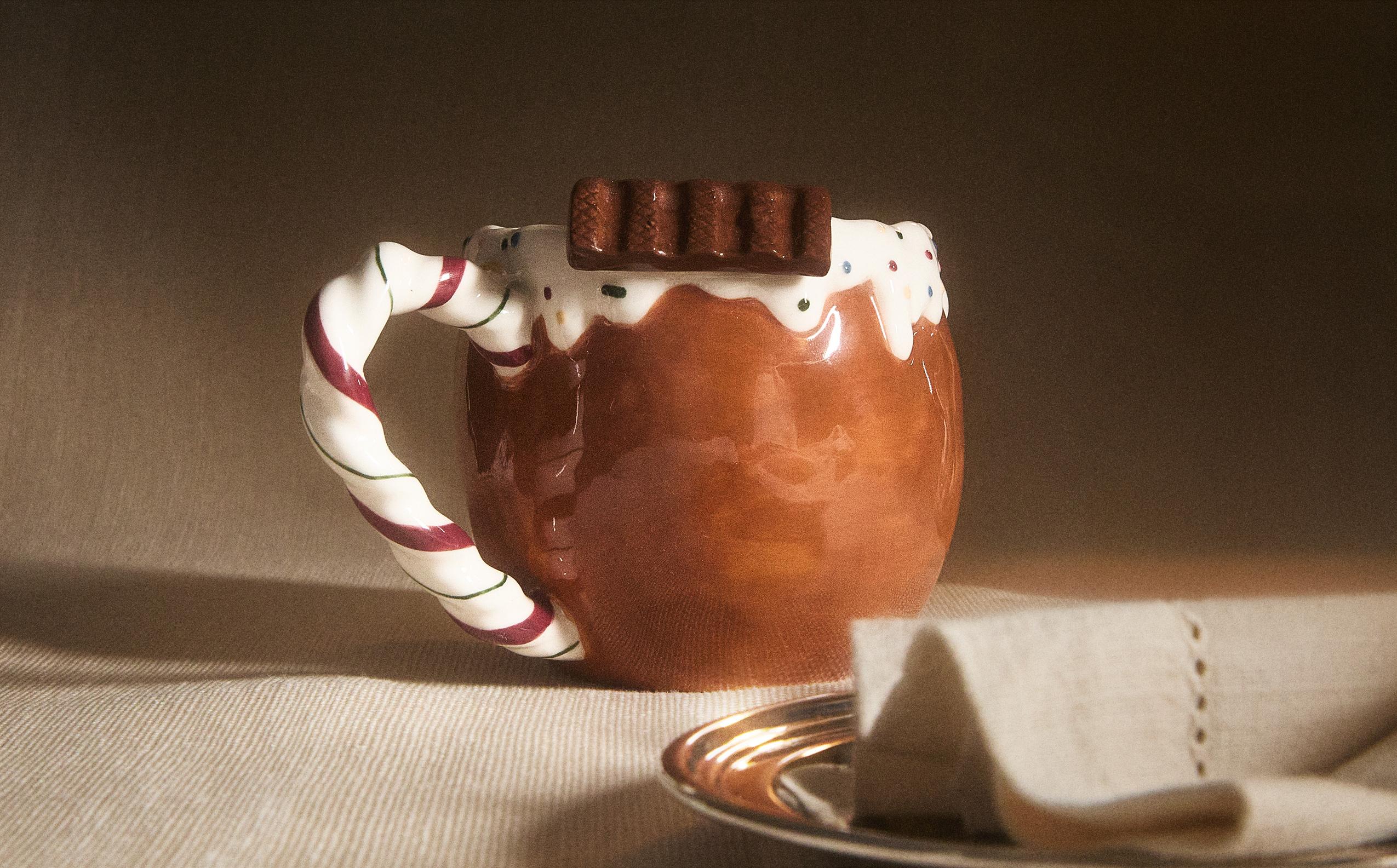 クリスマス　ポット&カップ Amazon.com: LemonRoad 1 Pcs 68 oz Hot Chocolate Drink Dispenser