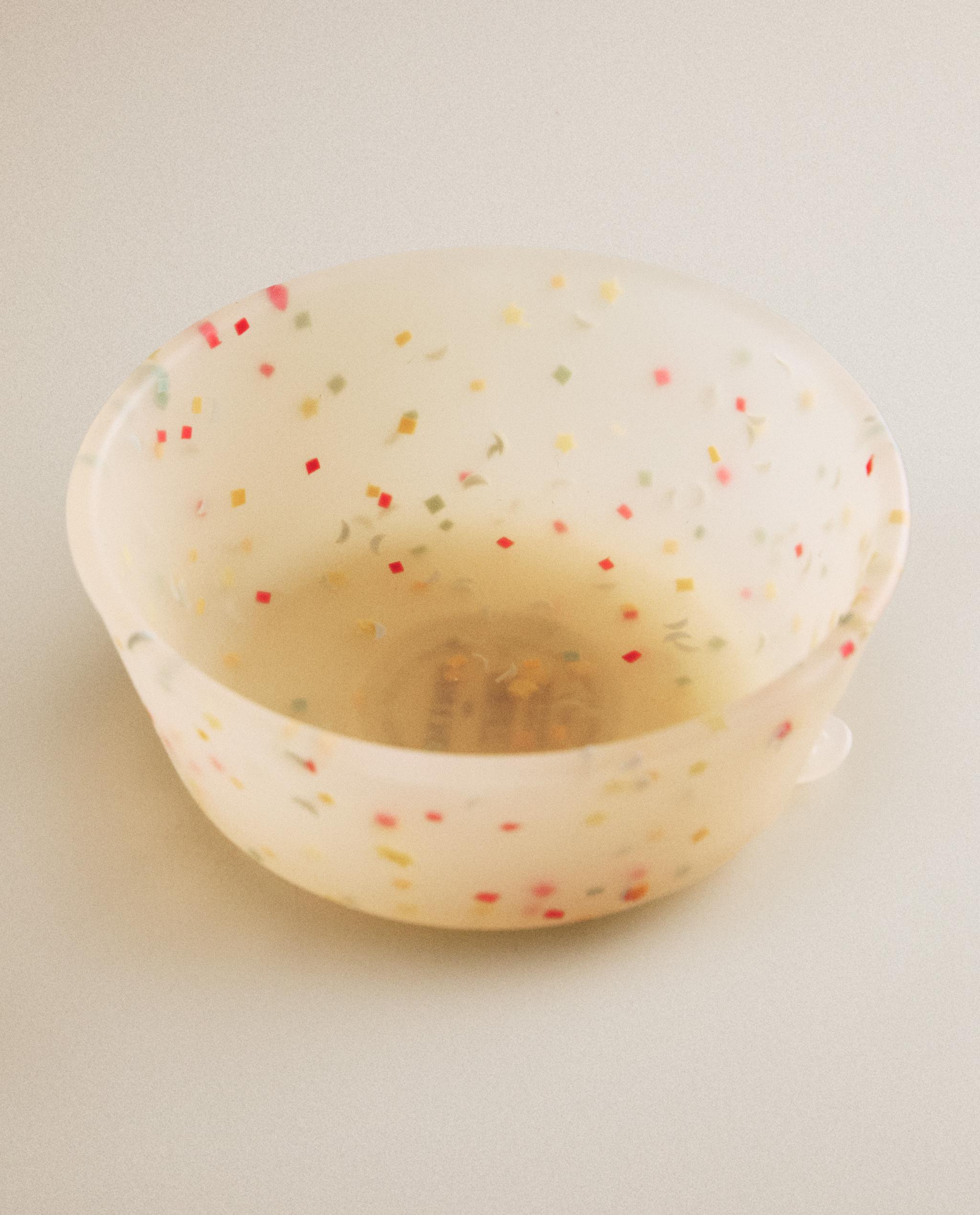 KIDS’ CONFETTI SILICONE DINNER SET product thumbnail 18