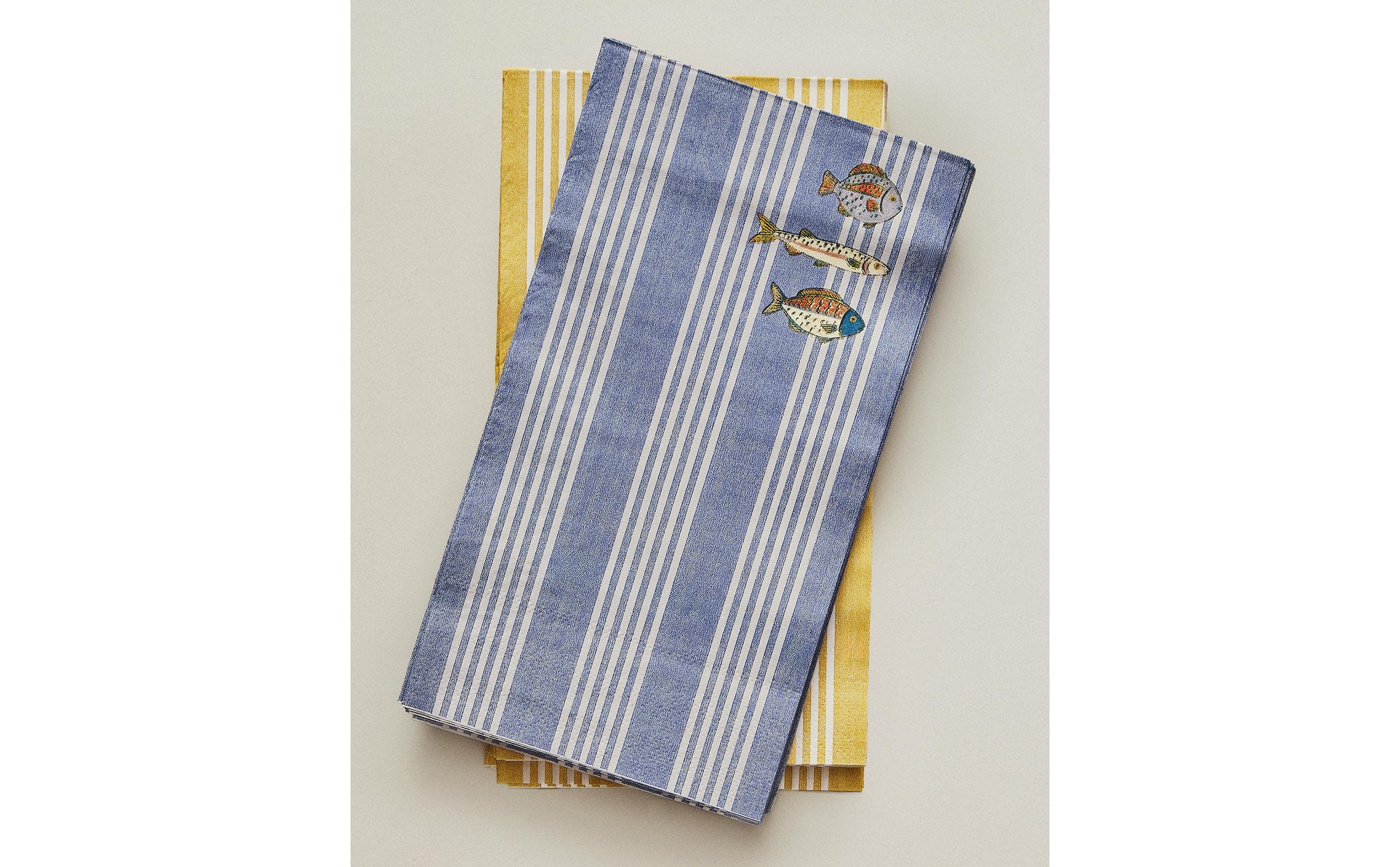 PACK OF FISH PRINT PAPER NAPKINS (PACK OF 30) product thumbnail 8
