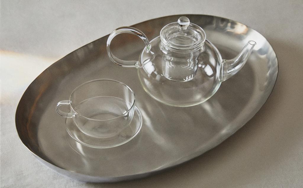 BOROSILICATE GLASS TEA SET