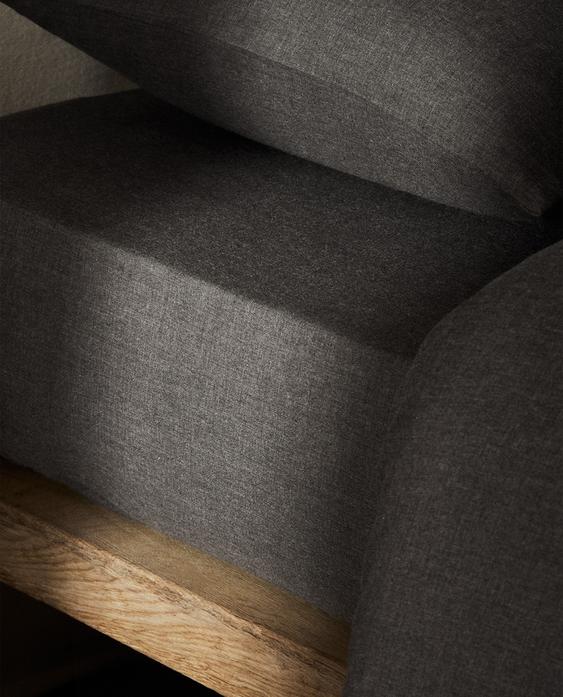 CASHMERE BLEND FITTED SHEET | 30 CM HIGH