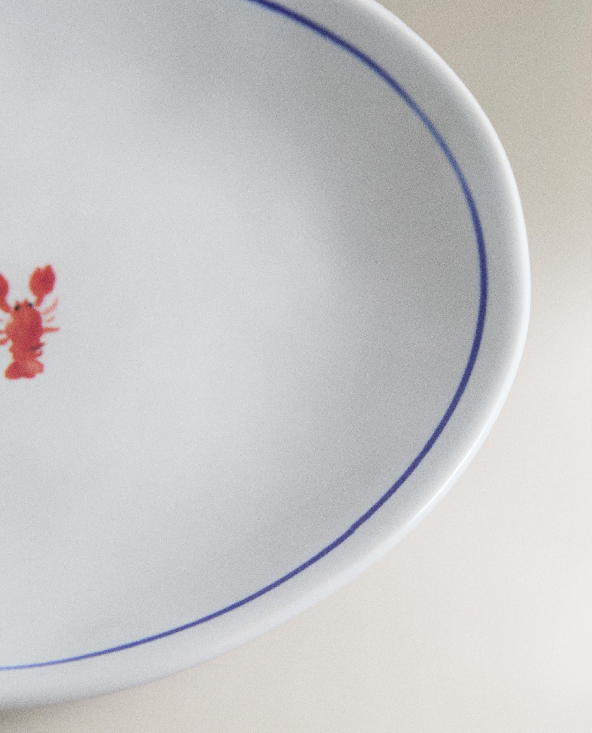 MARINE ANIMAL STONEWARE SIDE PLATE product thumbnail 7