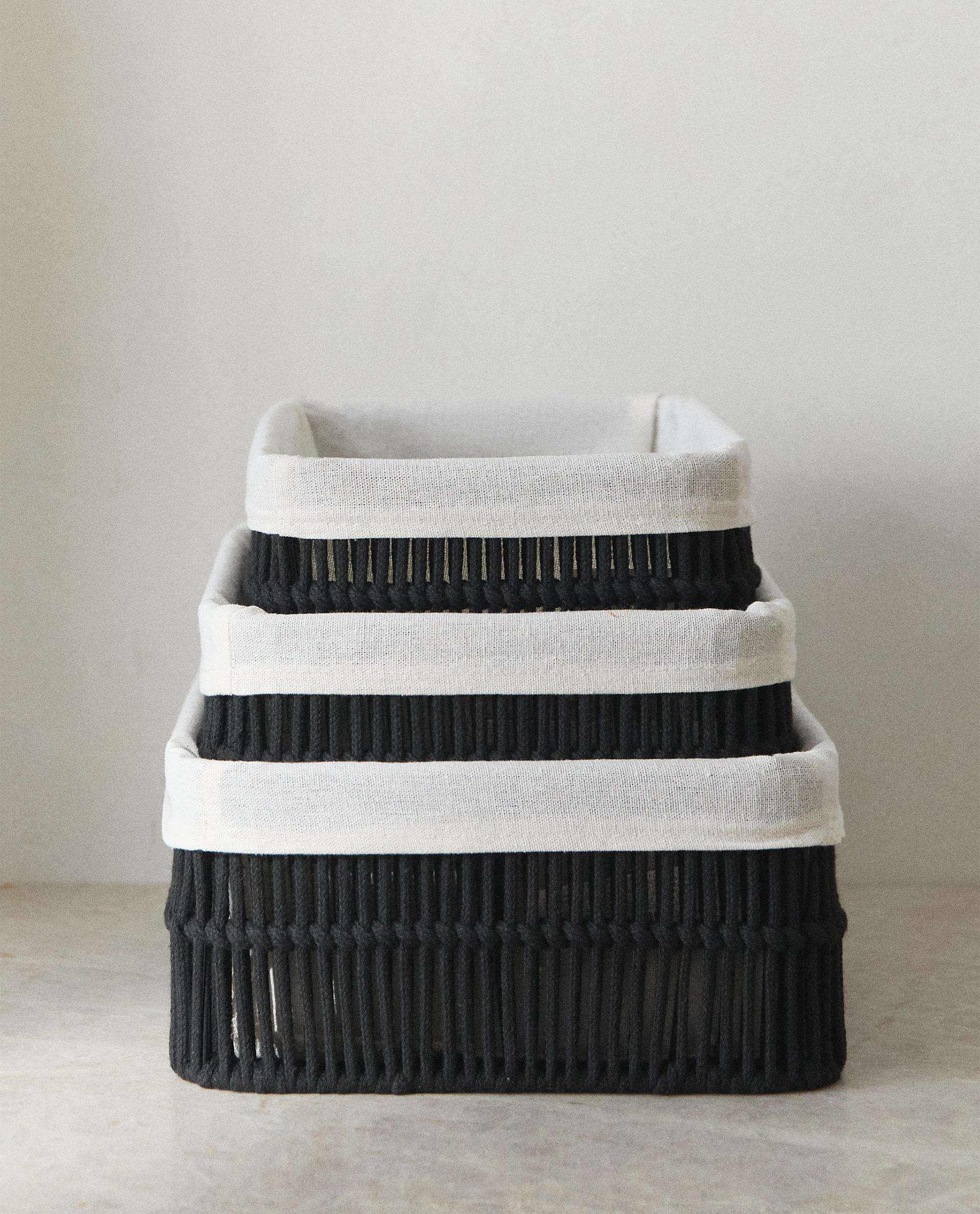 ZARA  ダストボックス 木製蓋付き メタル製ダストボックス | Zara Home 日本/Japan