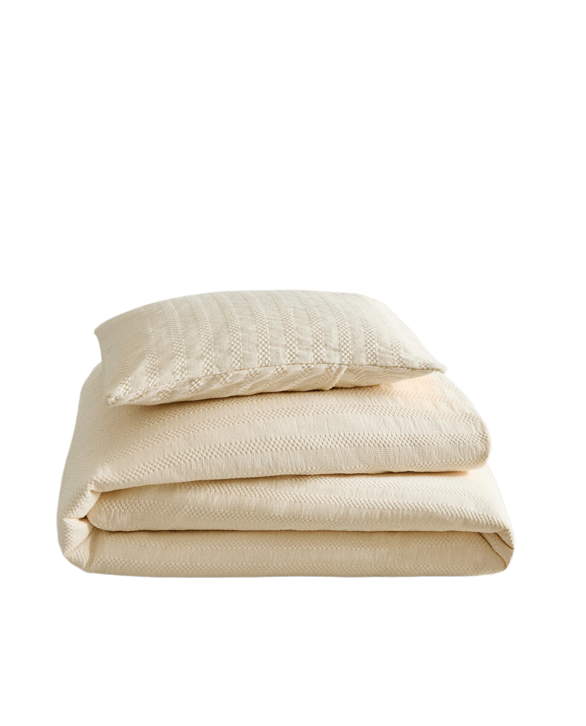 キッズ ストライプテクスチャー ベッドスプレッド | Zara Home 日本/Japan
