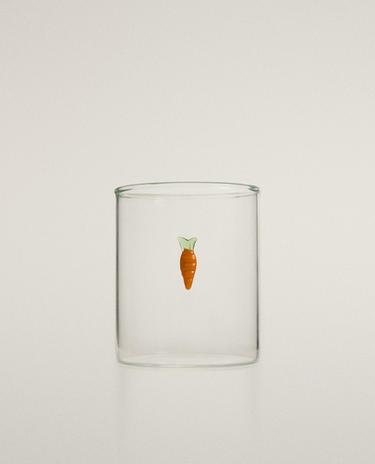 ЧАША ОТ БОРОСИЛИКАТ С МОРКОВ