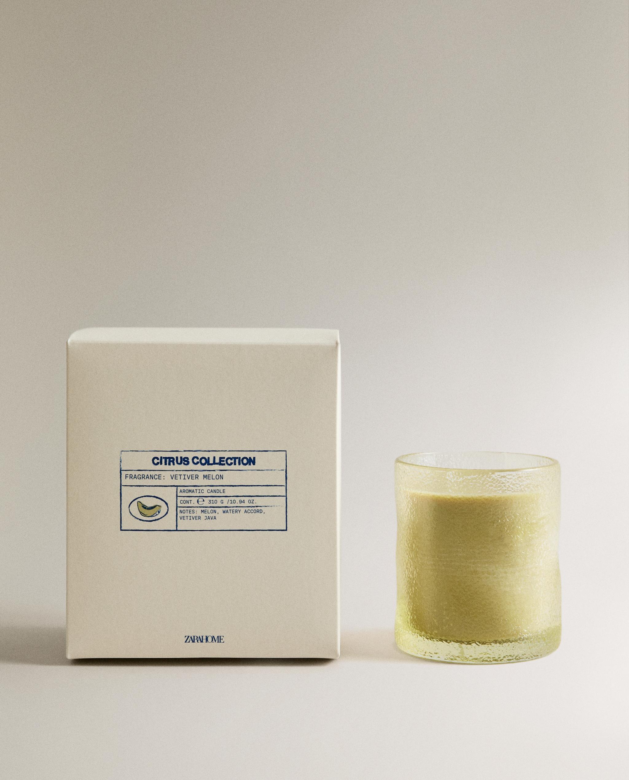 (310 G) VETIVER MELON SCENTED CANDLE product thumbnail 2