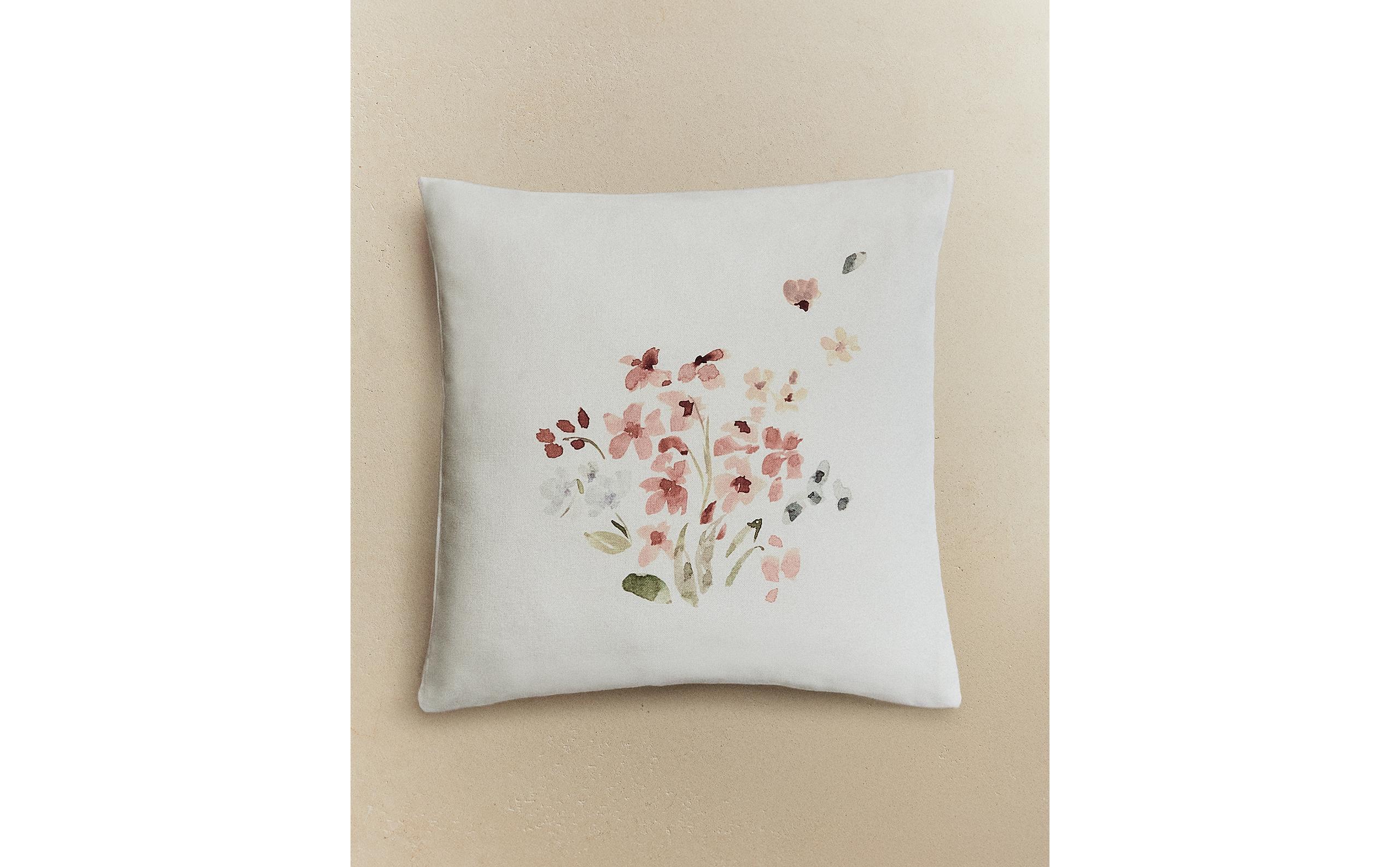 フローラル クッションカバー | Zara Home 日本/Japan