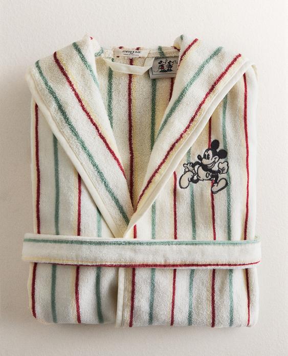 KIDS' MICKEY & MINNIE ©DISNEY VELOUR DRESSING GOWN