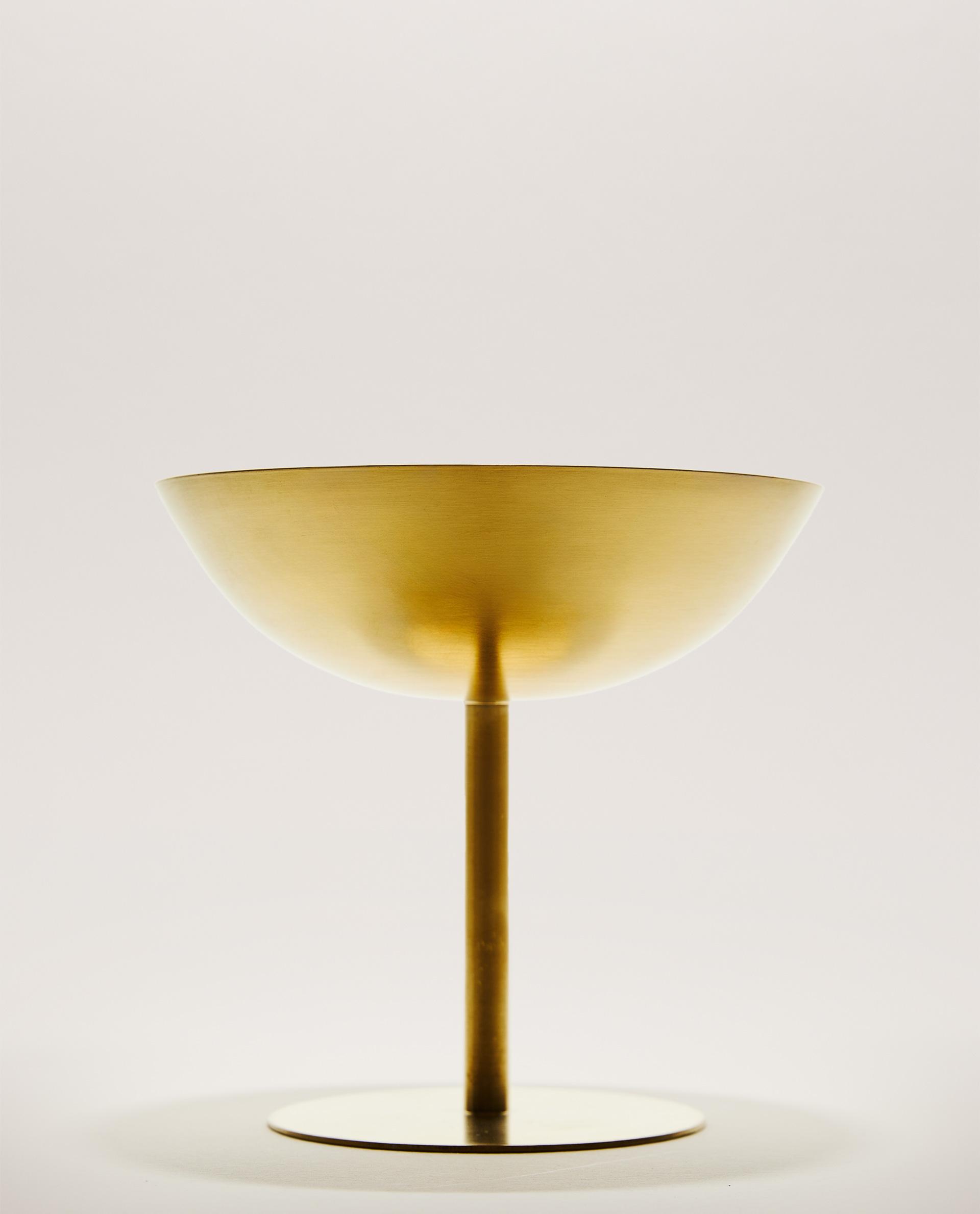 TALL GOLD METAL WINE GLASS TALL GOLD METAL WINE GLASS