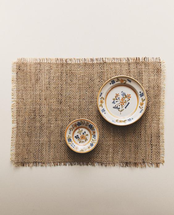 SET DE TABLE FIBRE TRESSÉE