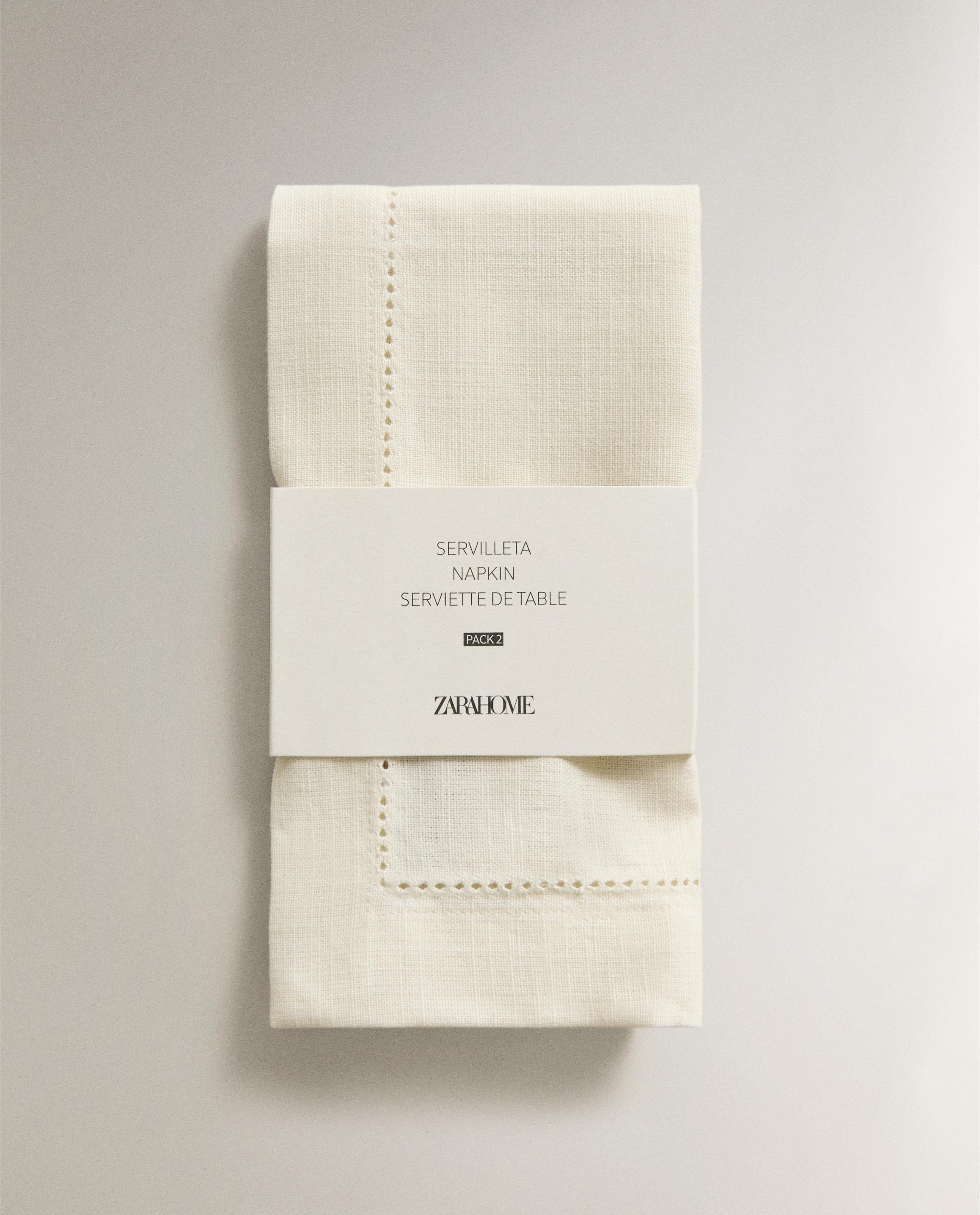 HEMSTITCHED COTTON NAPKIN product thumbnail 7