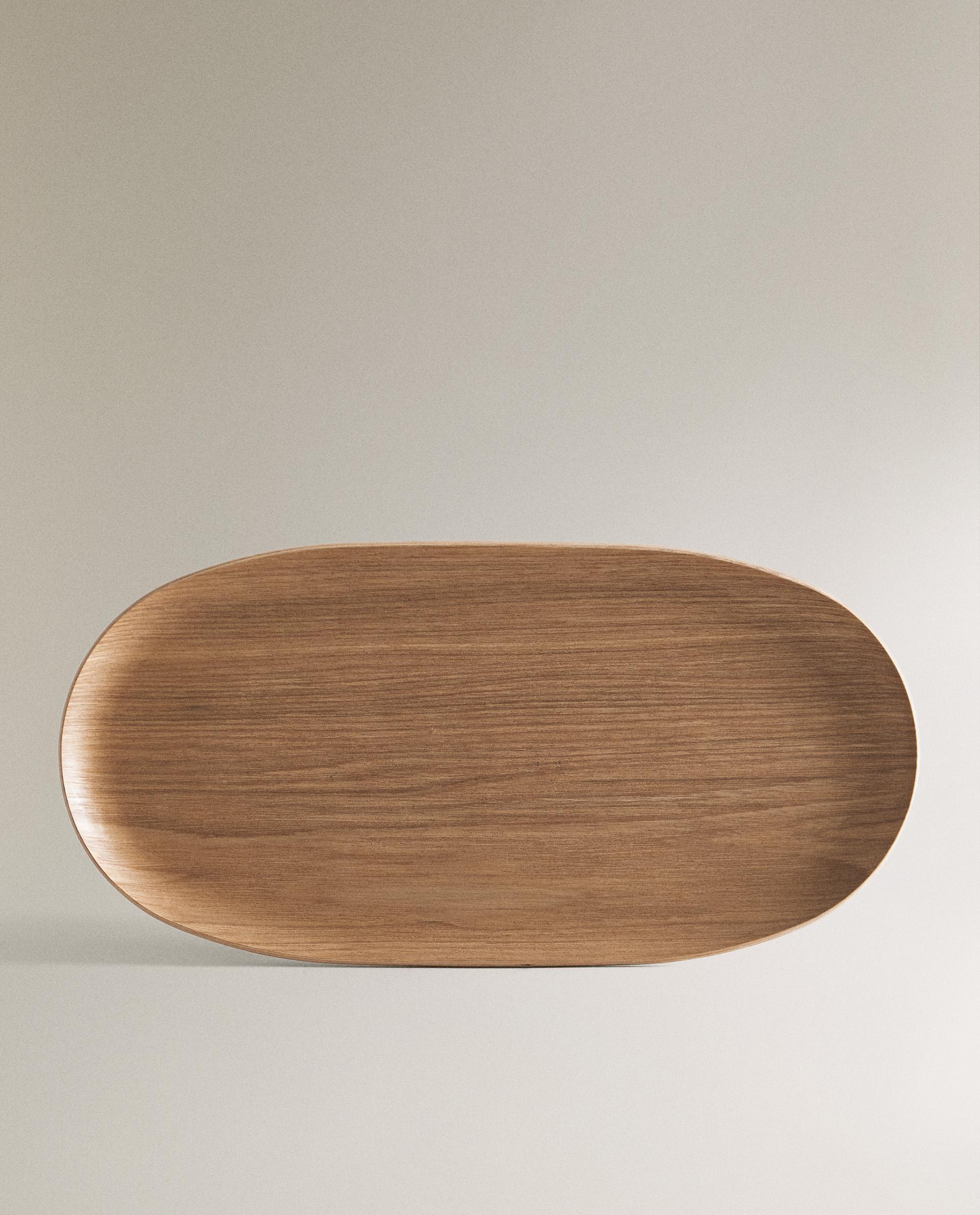 OVAL WOODEN TRAY product thumbnail 2