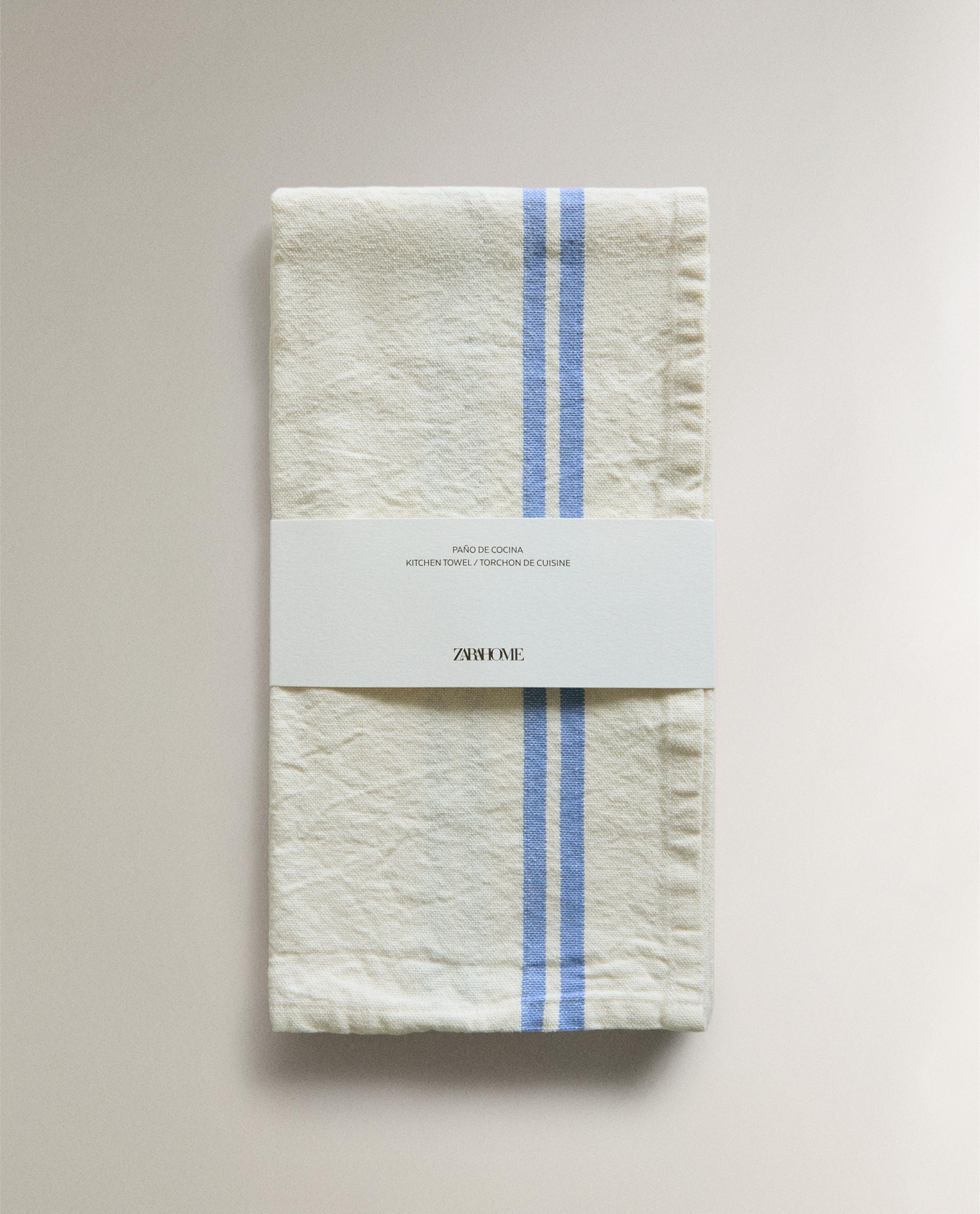 STRIPED COTTON TEA TOWEL product thumbnail 5