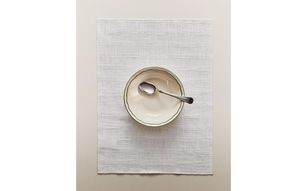 مفرش كتان مُحبب